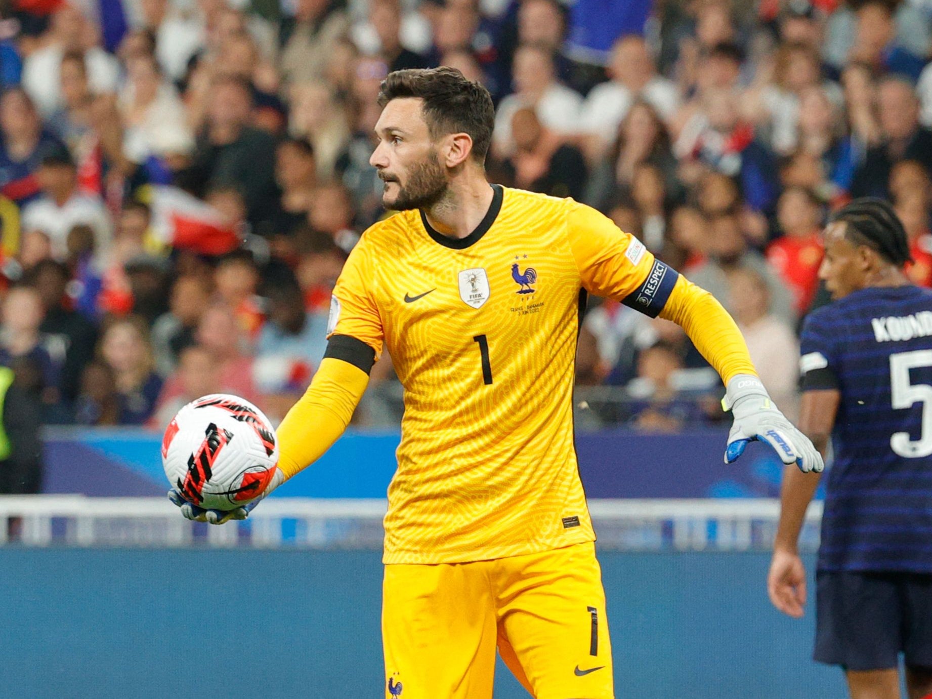 Lloris has hinted he won’t wear a rainbow armband in Qatar