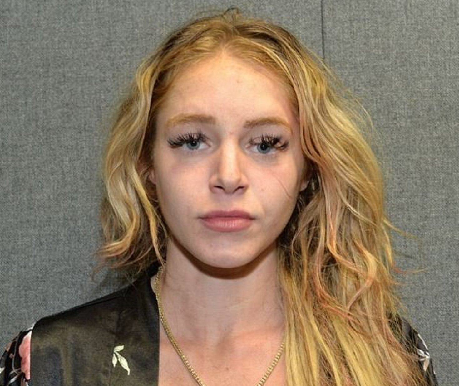 OnlyFans model Courtney Clenney pictured after her arrest for stabbing boyfriend Christian Obumseli to death