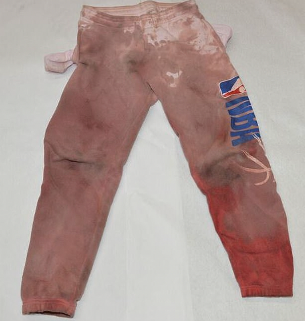 Courtney Clenney’s sweatpants were covered in blood after the alleged fatal stabbing