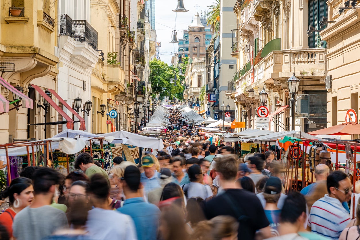 The San Telmo Sunday market is a Buenos Aires institution