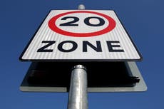 20mph speed limits have little impact on road safety – study