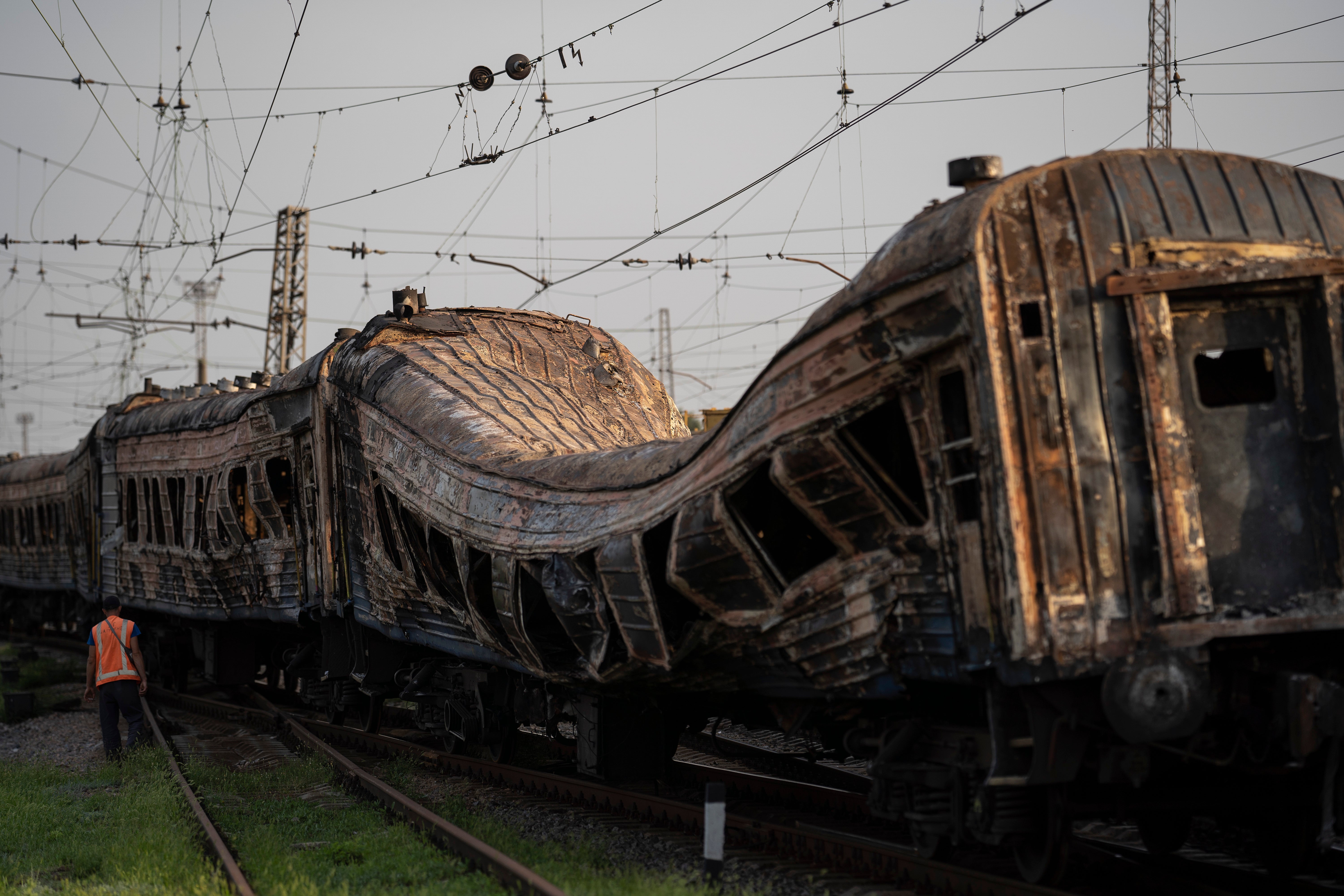 Russia Ukraine War Riding the Rails