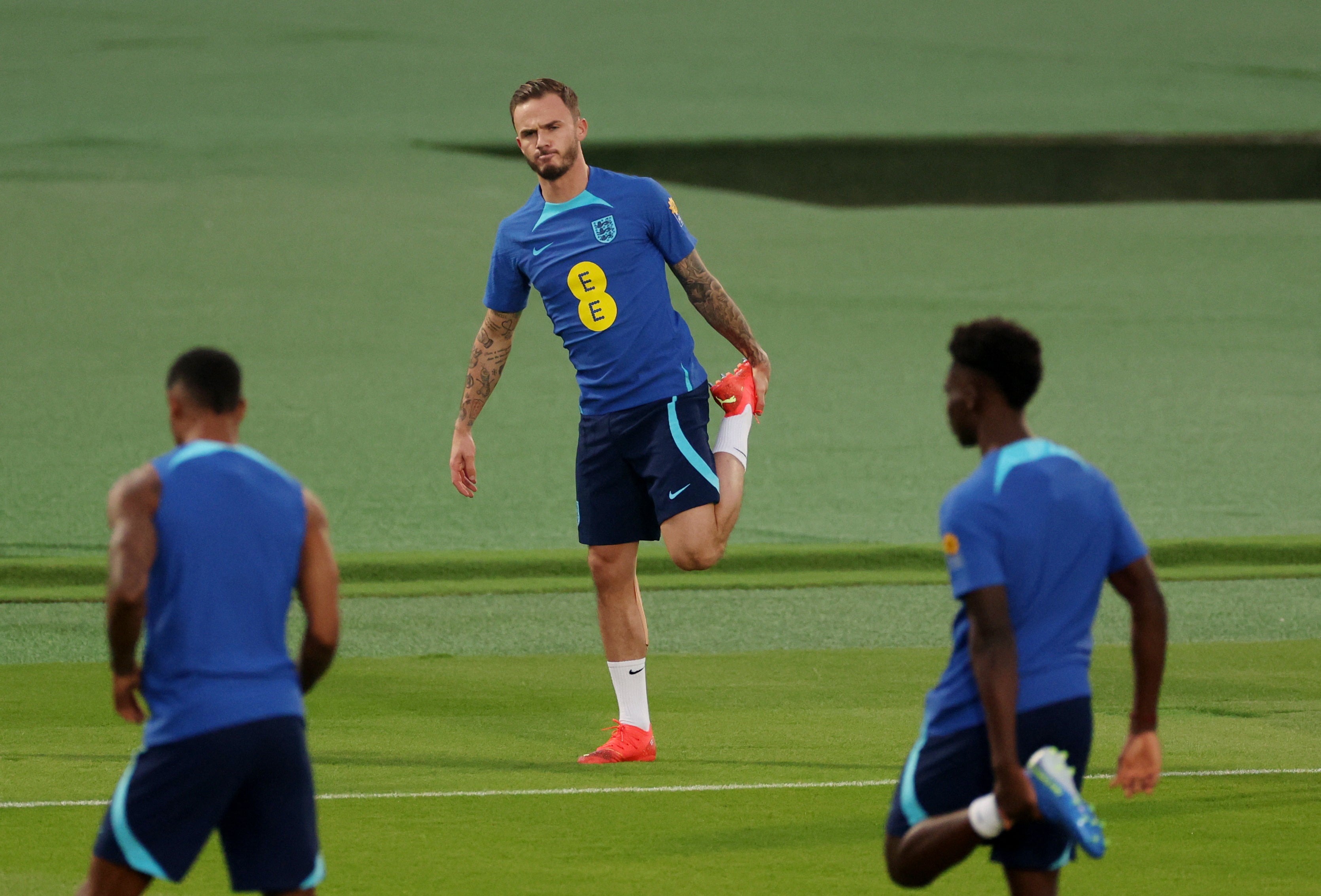 James Maddison was forced off for Leicester at the weekend