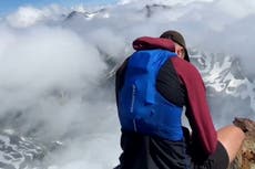 Man completes mountain marathon before clocking on for bar shift