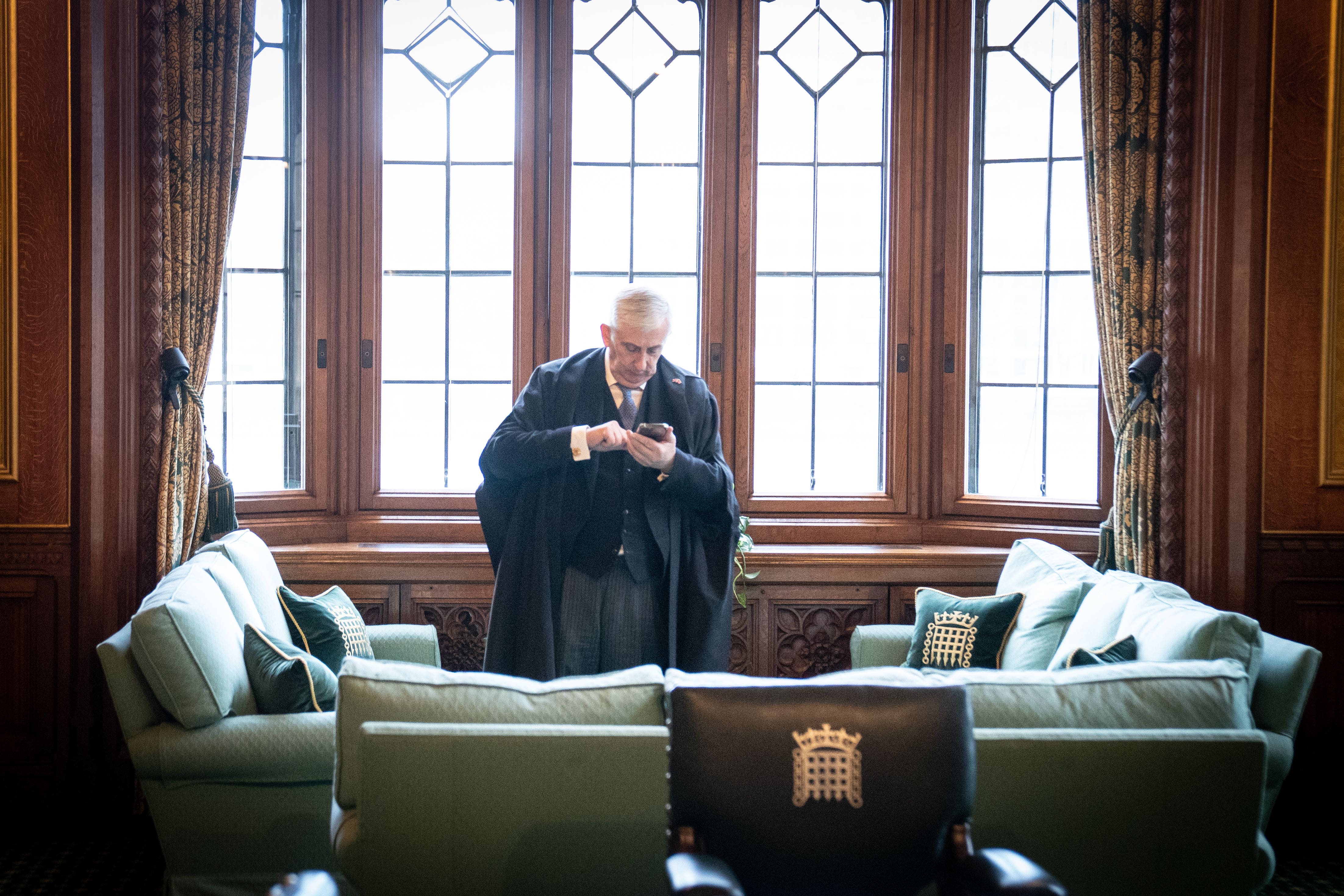 Commons Speaker Lindsay Hoyle