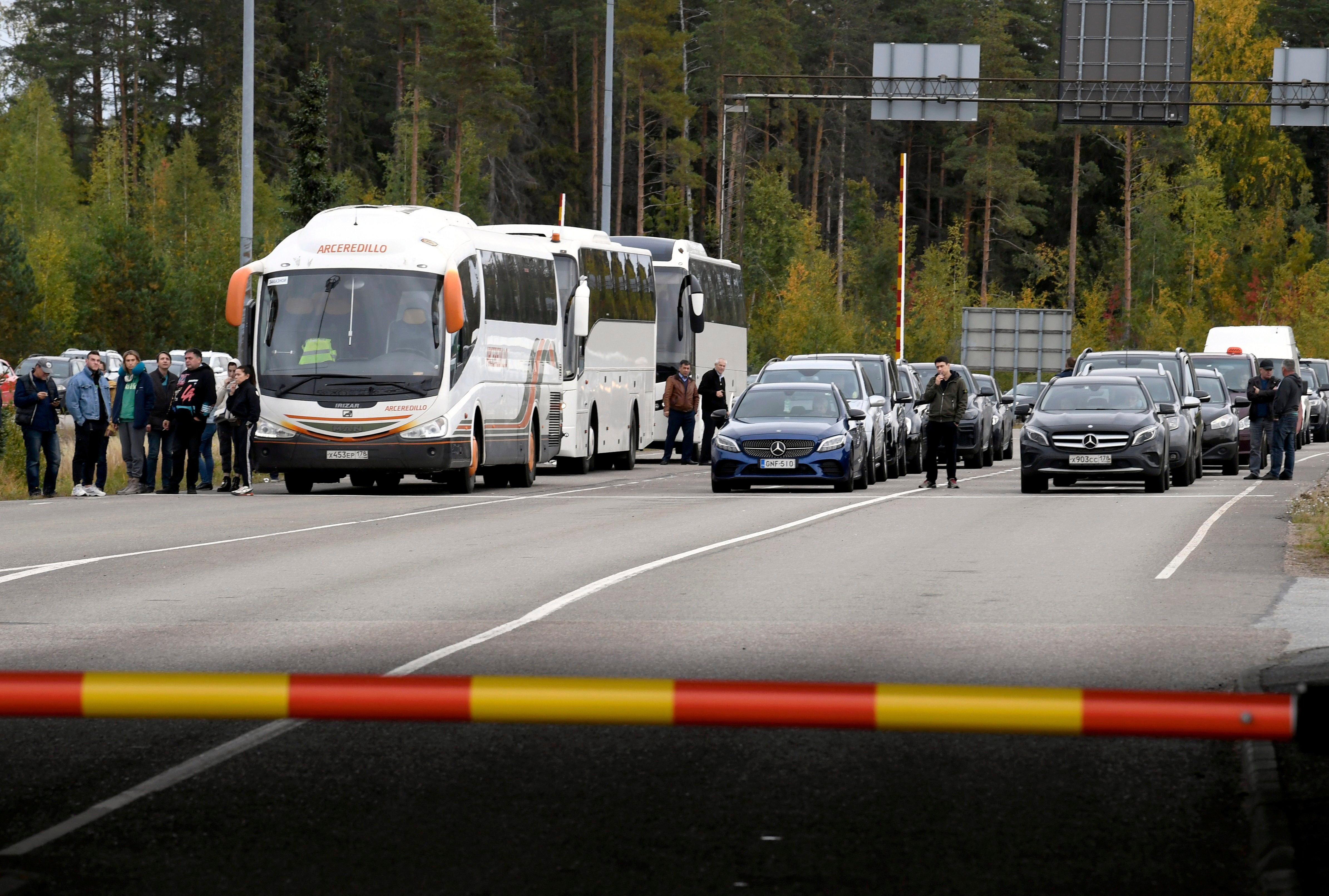 Finland’s border with Russia