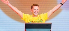 ‘My calves are on fire’: Scott Mills raises £1 million in treadmill challenge for Children In Need