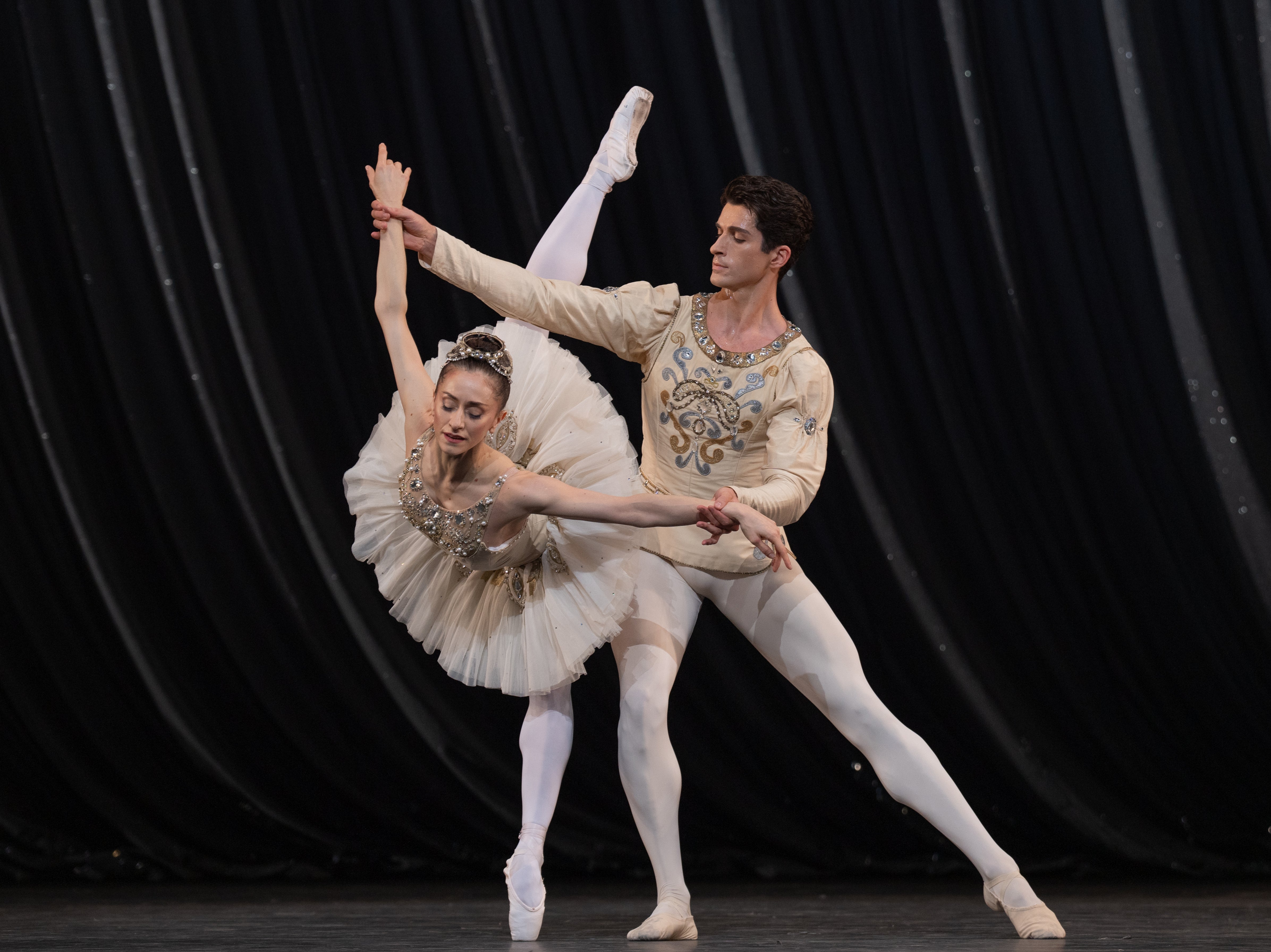 Marianela Nunez and Reece Clarke in ‘Diamonds’