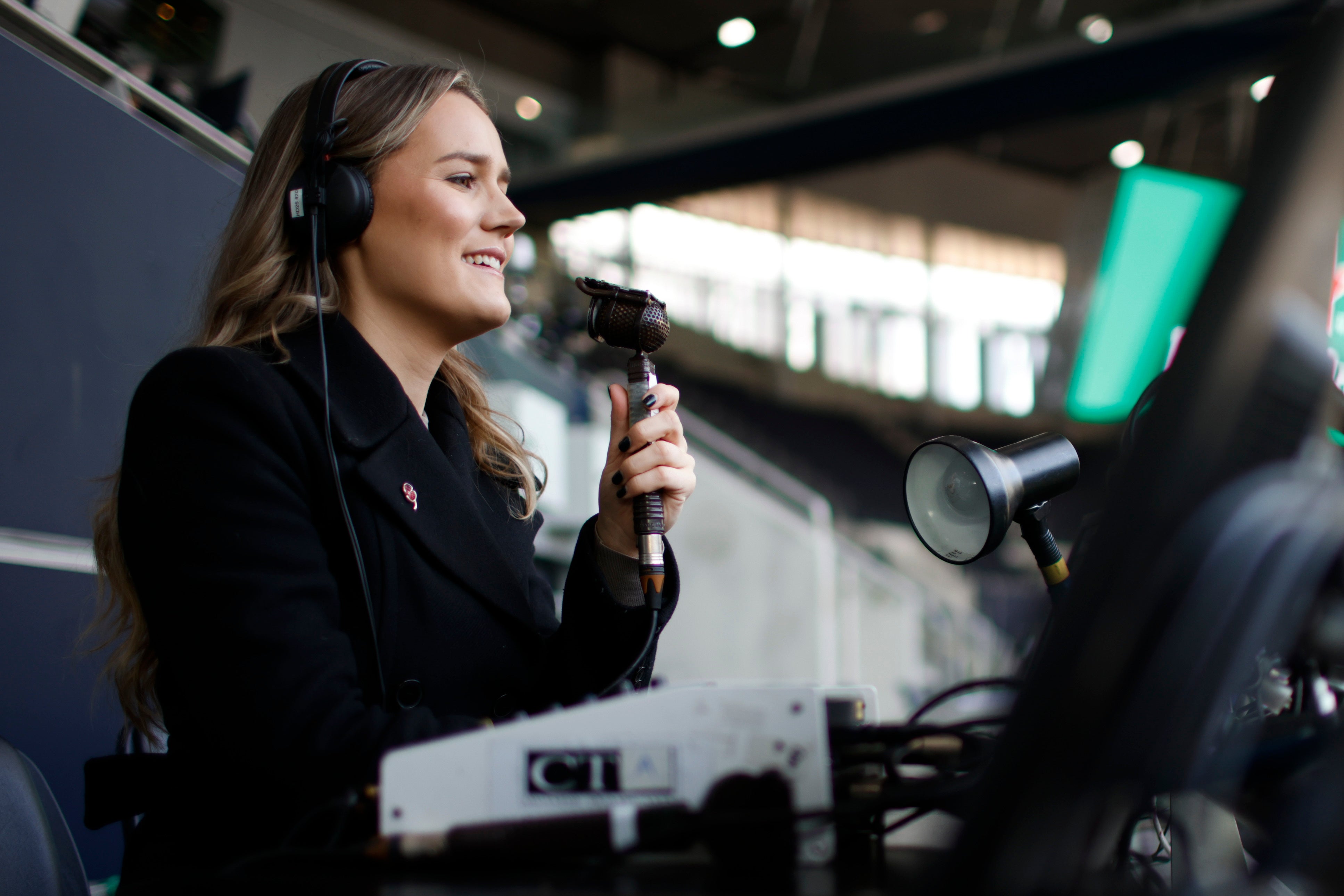 Soccer WCup Broadcasters Woman Lead