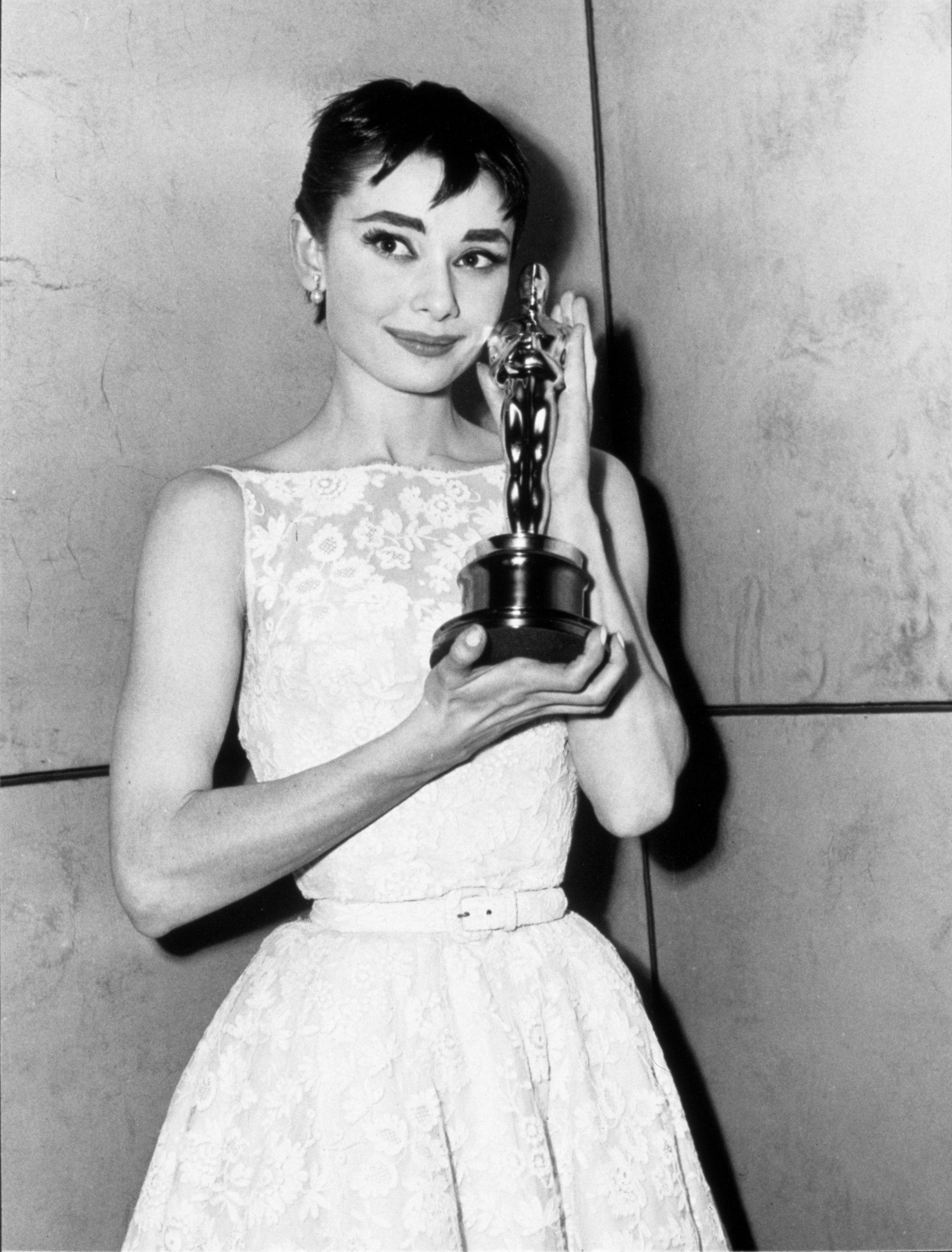 Hepburn won an Oscar for her performance in ‘Roman Holiday’