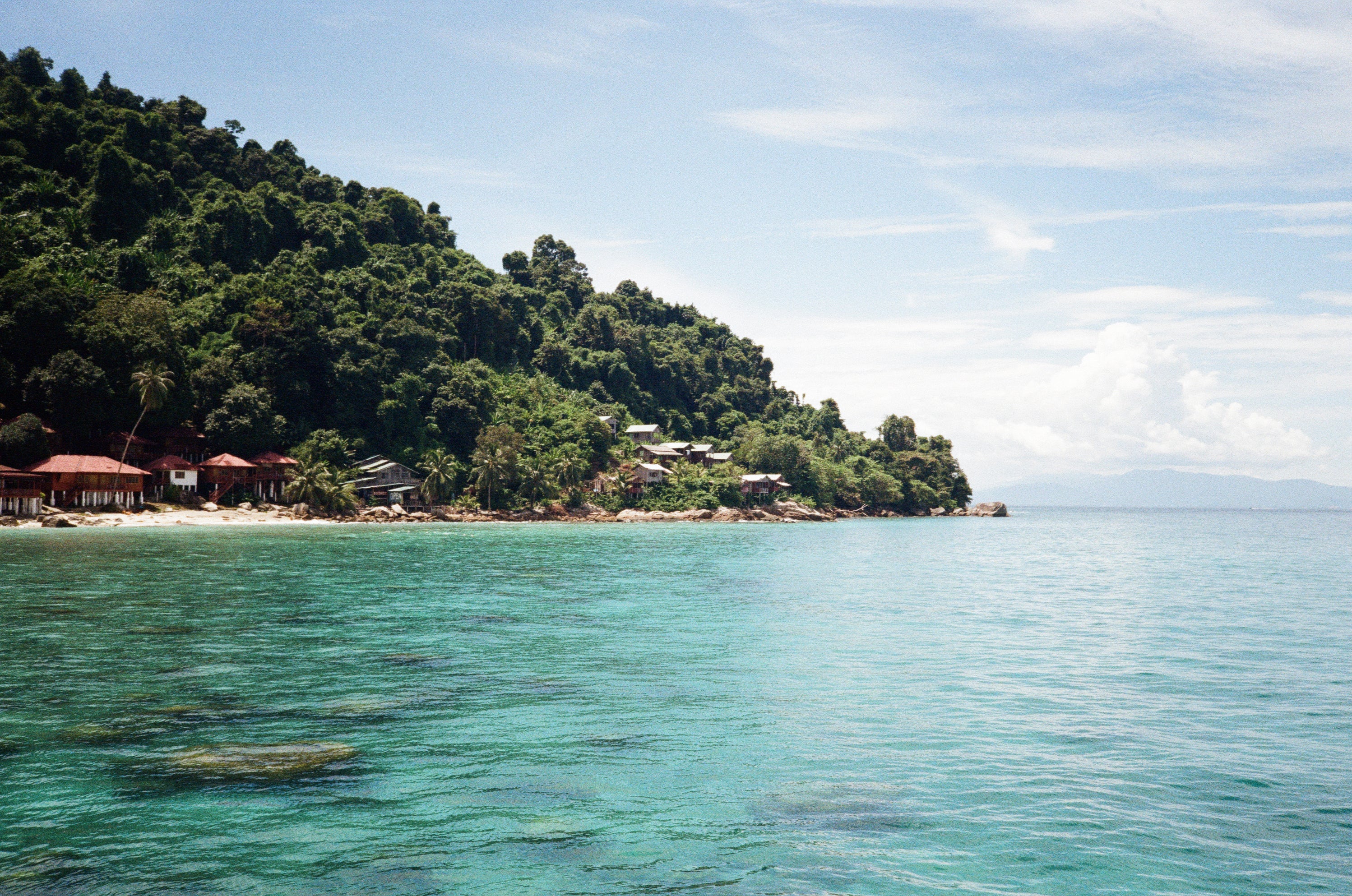 Perhentian Kecil sits in the coral triangle, a part of the Pacific Ocean that contains more than 75 percent of the world's coral species