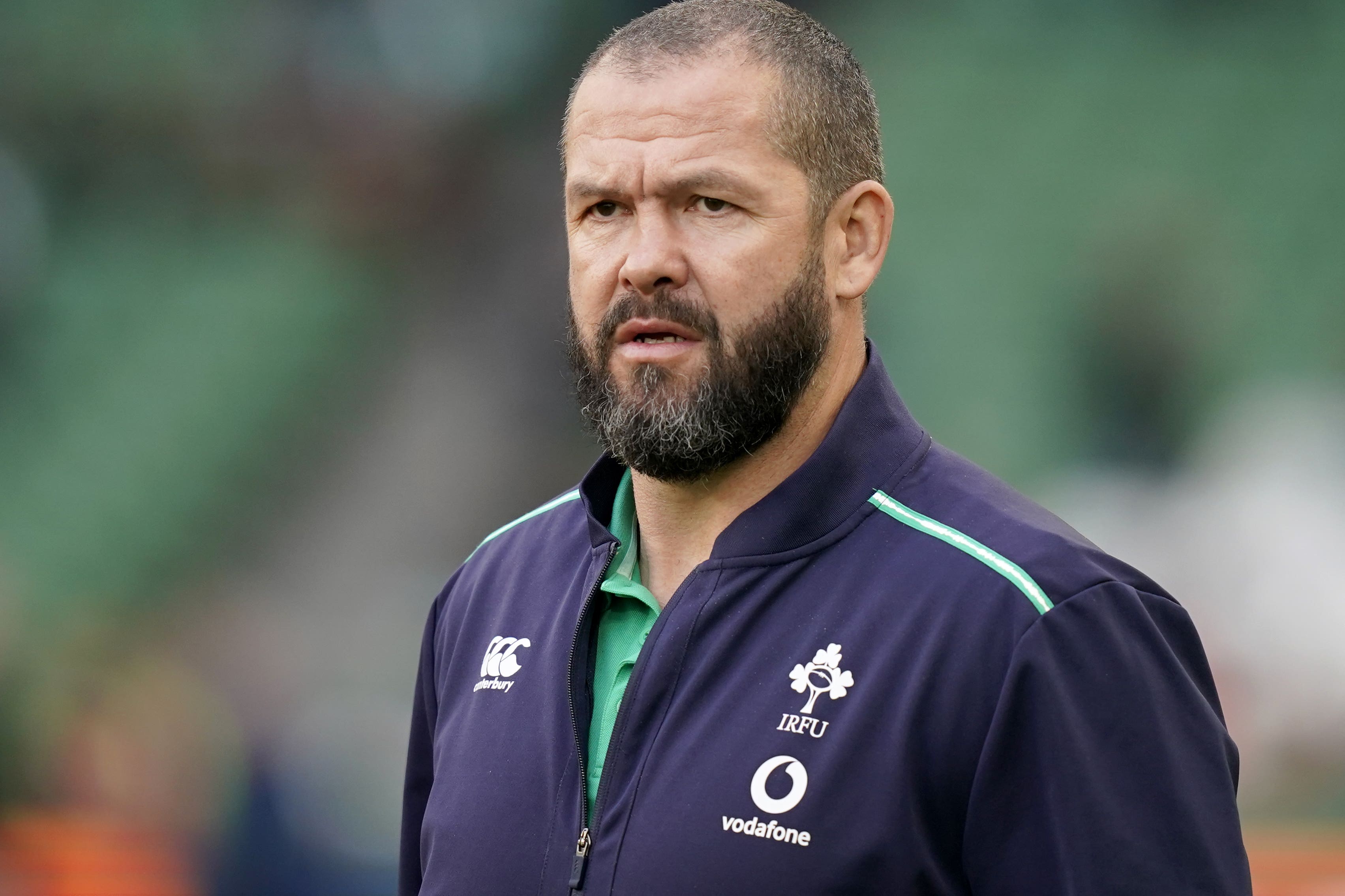 Ireland head coach Andy Farrell (Niall Carson/PA)