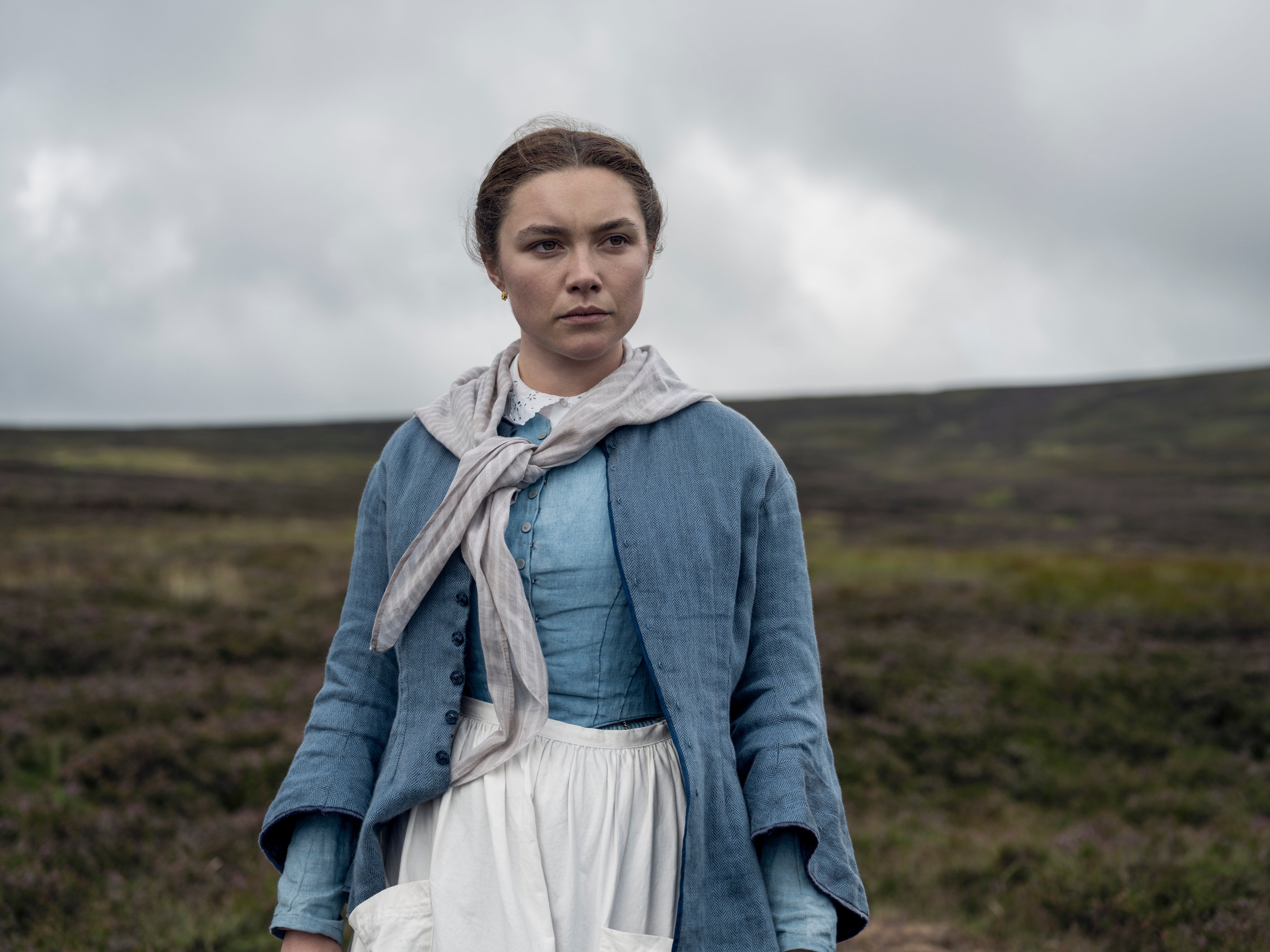 Florence Pugh in ‘The Wonder', in which a 19th-century ‘fasting girl’ is put under a punishing round-the-clock watch