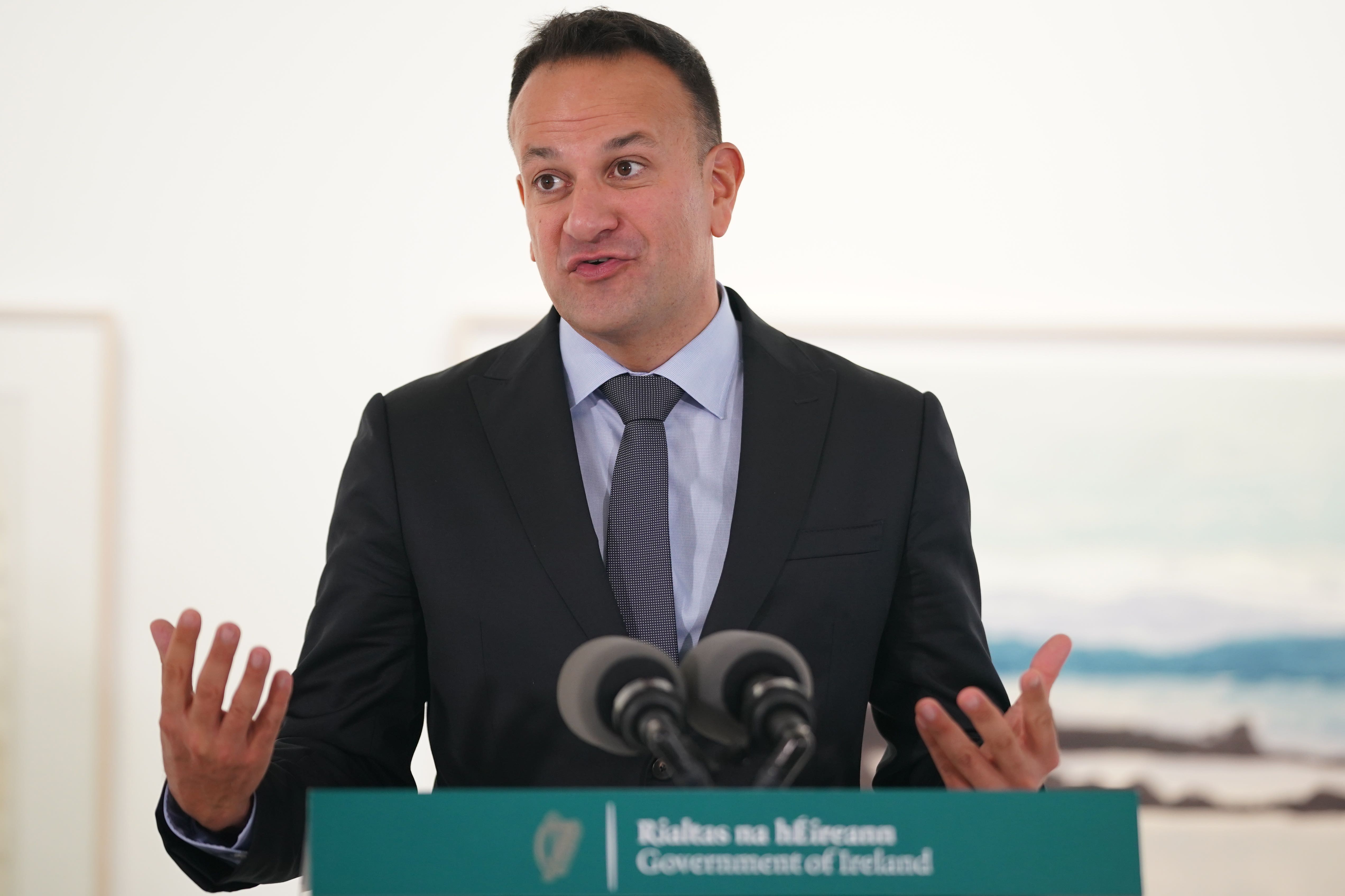 Tanaiste Leo Varadkar has said he doesn’t expect the UK will drag Ireland into recession. (Niall Carson/PA)