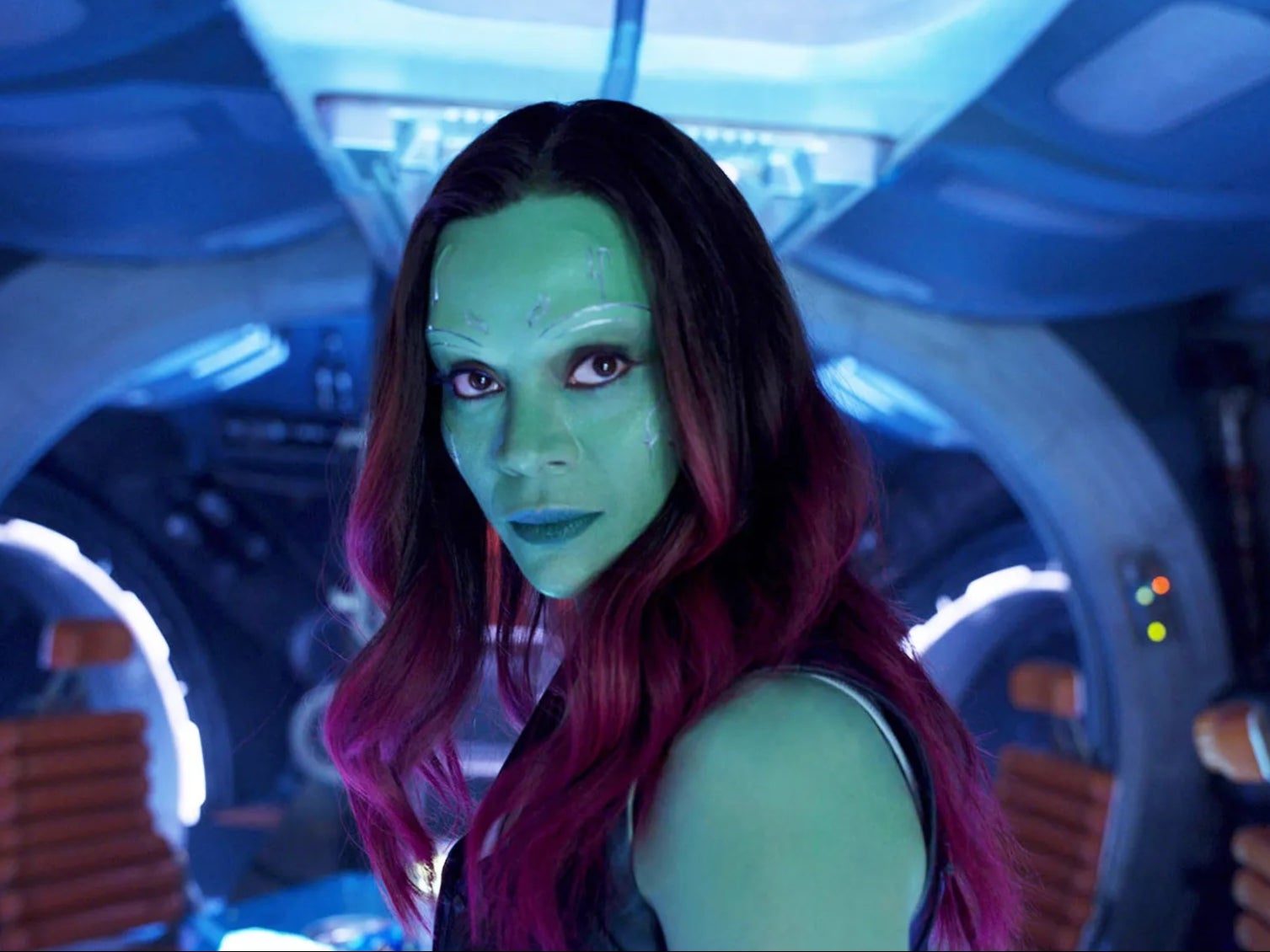 Zoe Saldaña in ‘Guardians of the Galaxy’