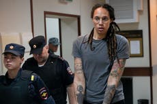 Brittney Griner ‘trying to stay strong’ as she starts sentence in Russian penal colony