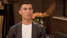 Cristiano Ronaldo says it’s ‘difficult to tell’ if he’ll be at Man United in January