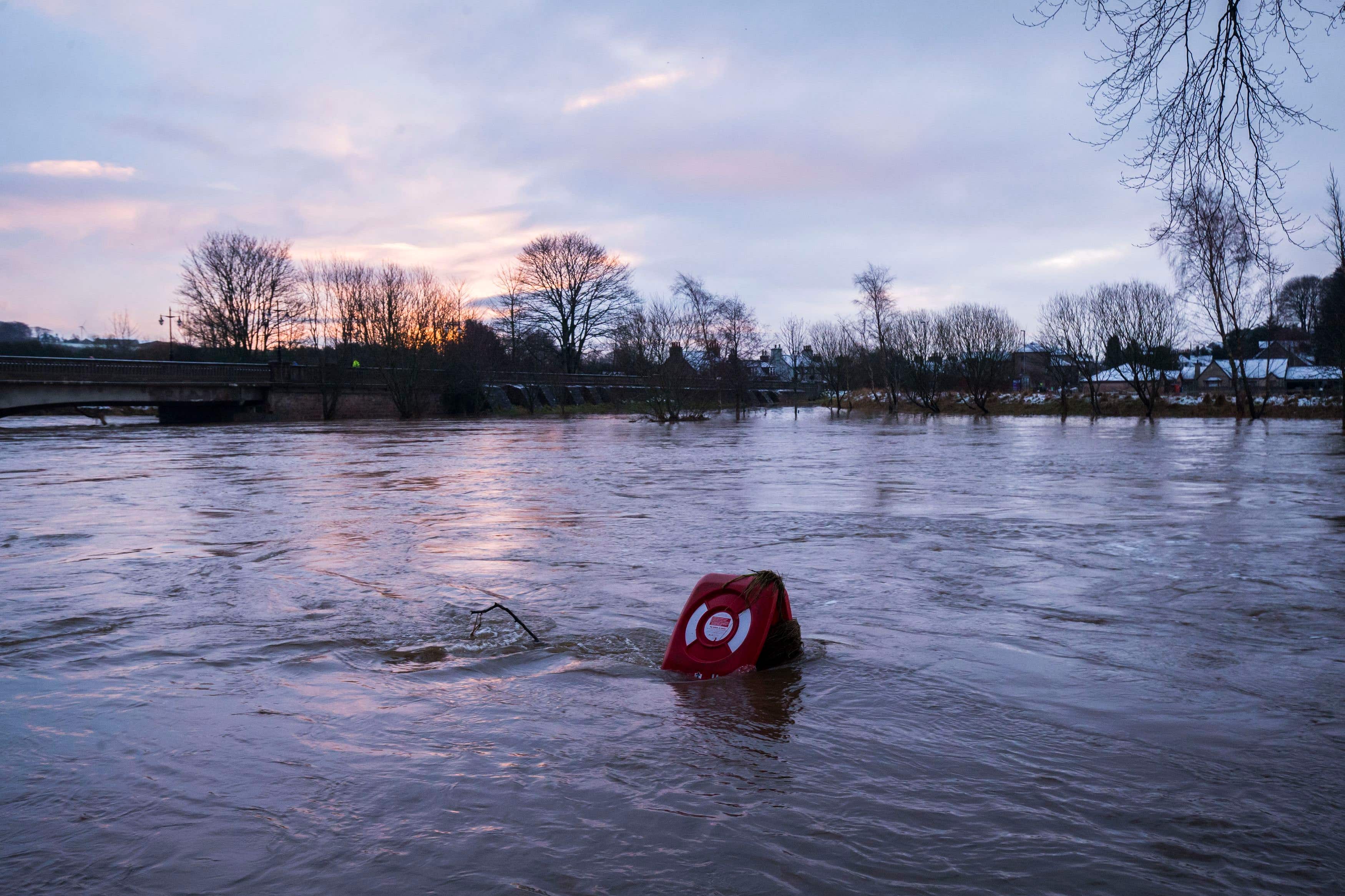 A person was swept into the River Don near Monymusk in Aberdeenshire on Friday afternoon, police have confirmed. (Danny Lawson/PA)