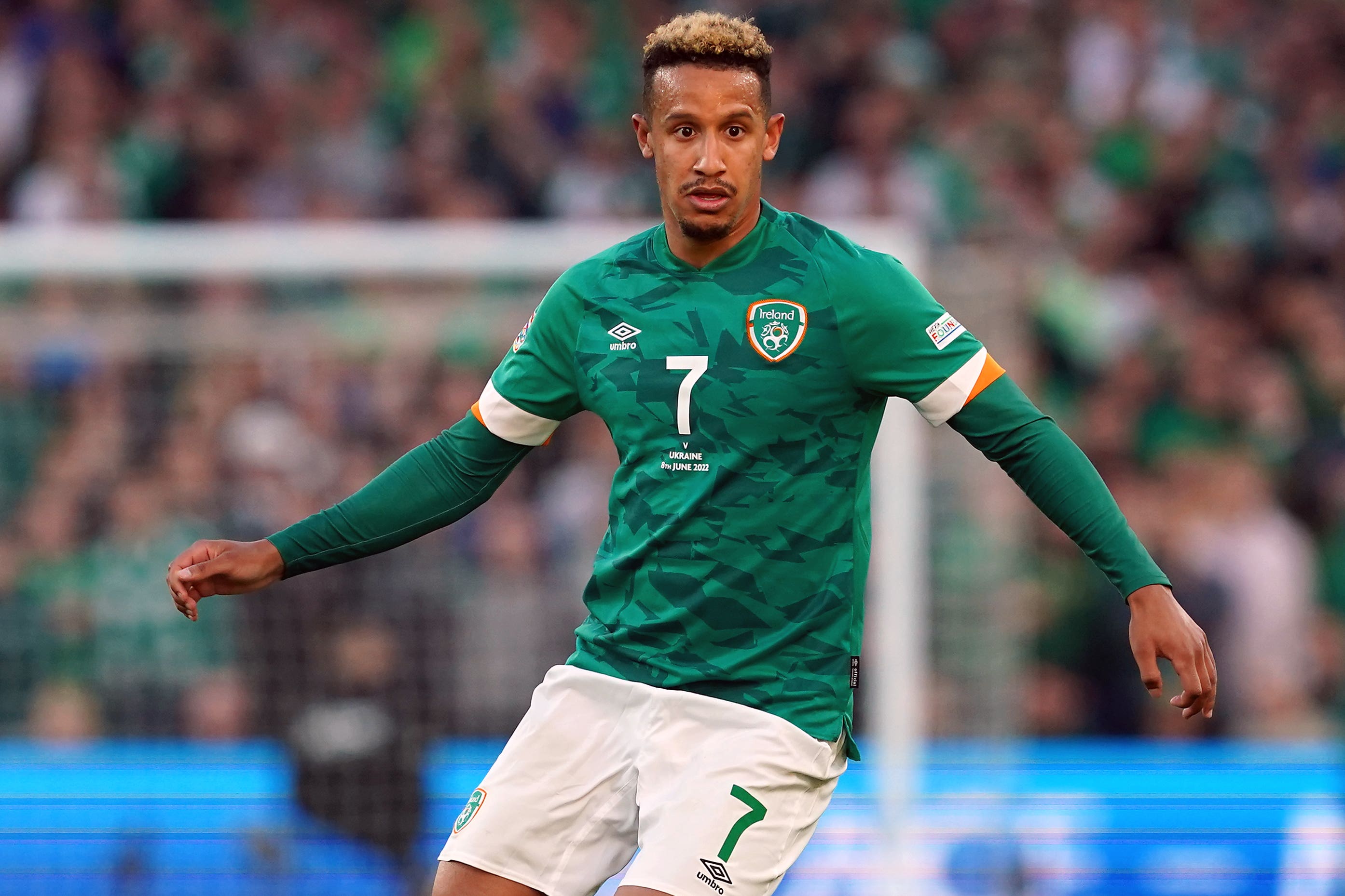 Republic of Ireland striker Callum Robinson is targeting a Euro 2024 boost in Malta (Brian Lawless/PA)