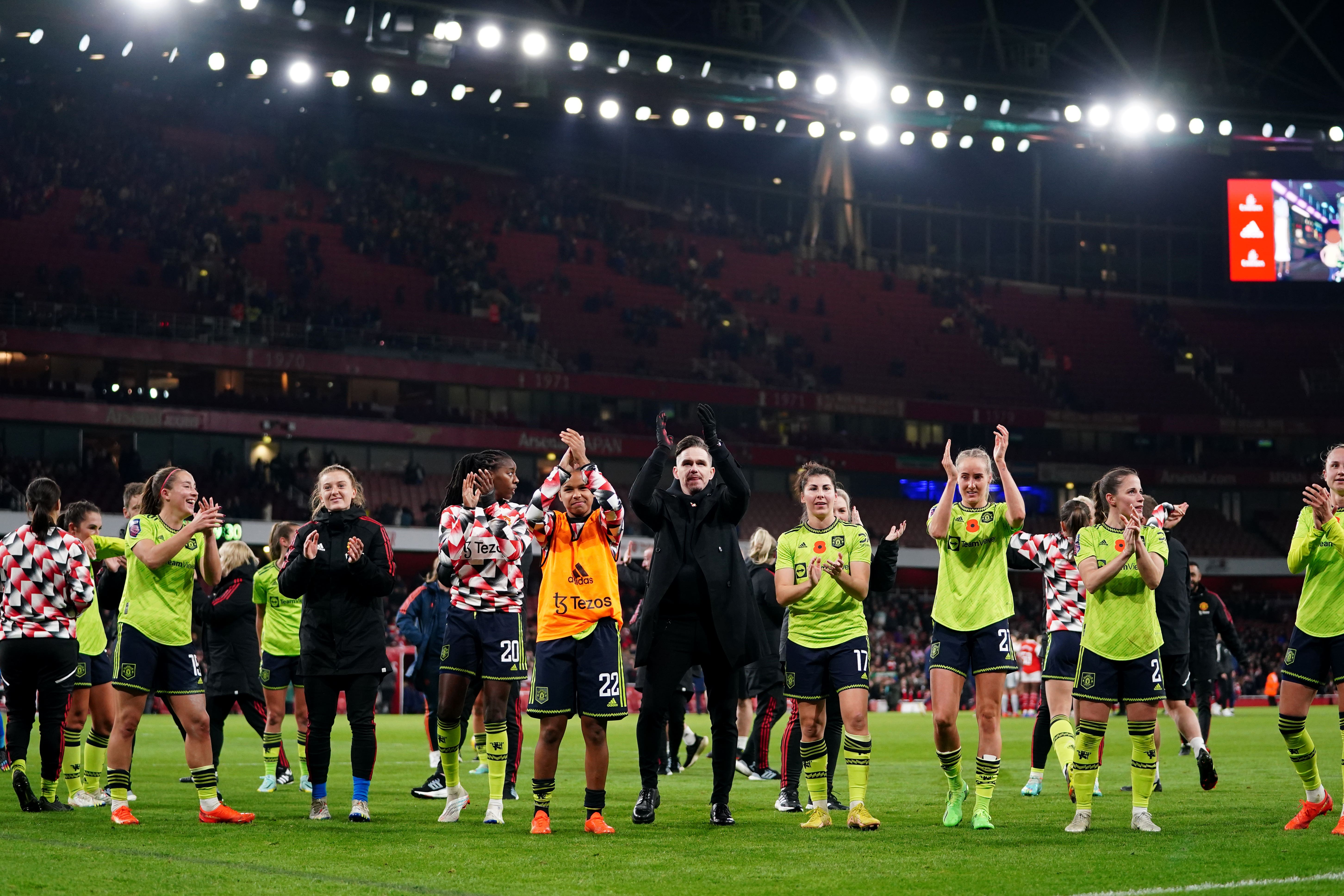 Manchester United pulled off a fine win at Arsenal (Zac Goodwin/PA)