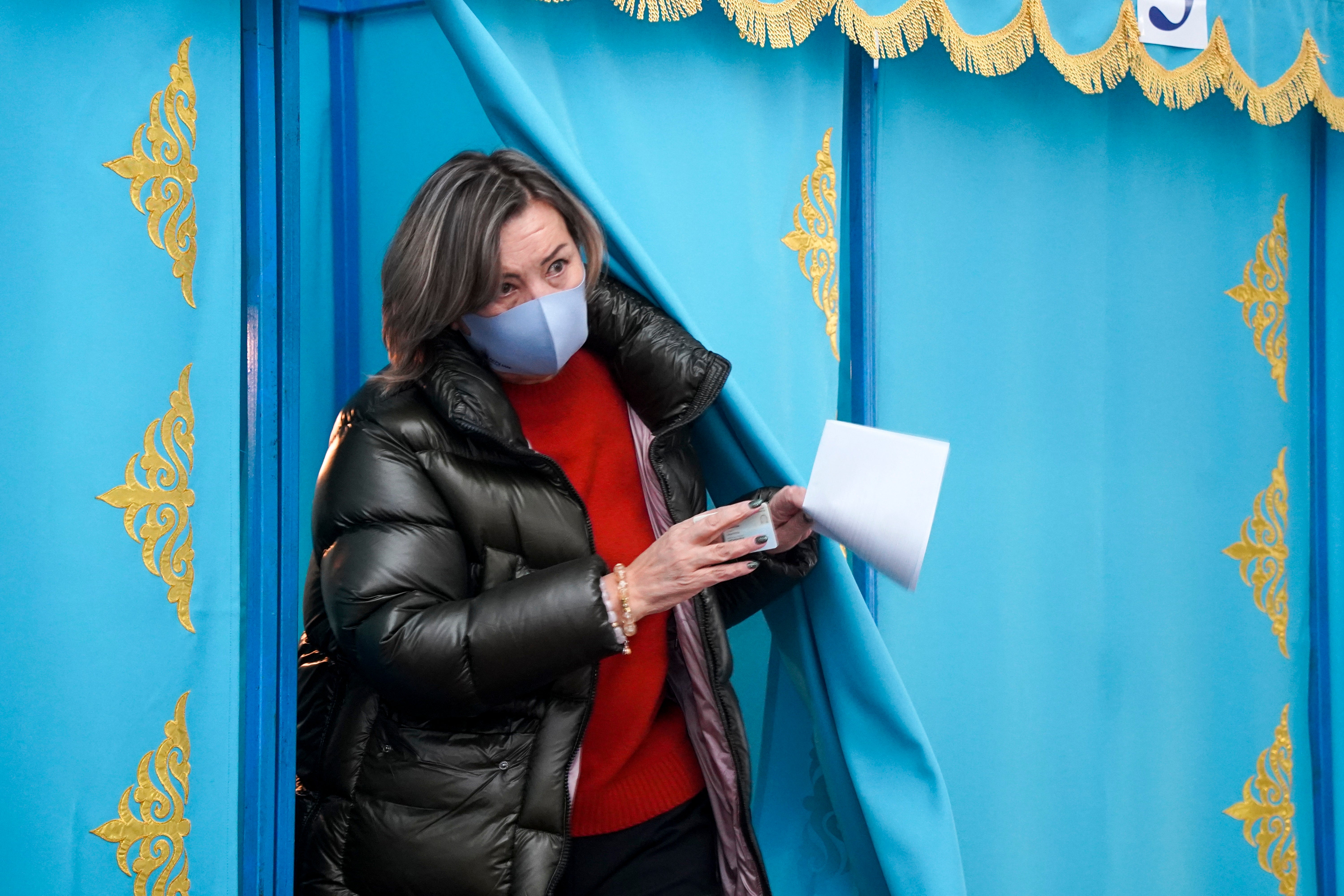 APTOPIX Kazakhstan Election