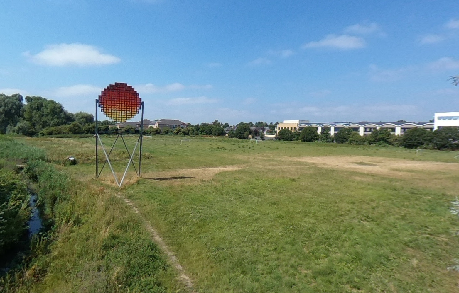 The boy was stabbed at around 2.52pm near Logan’s Meadow on Saturday