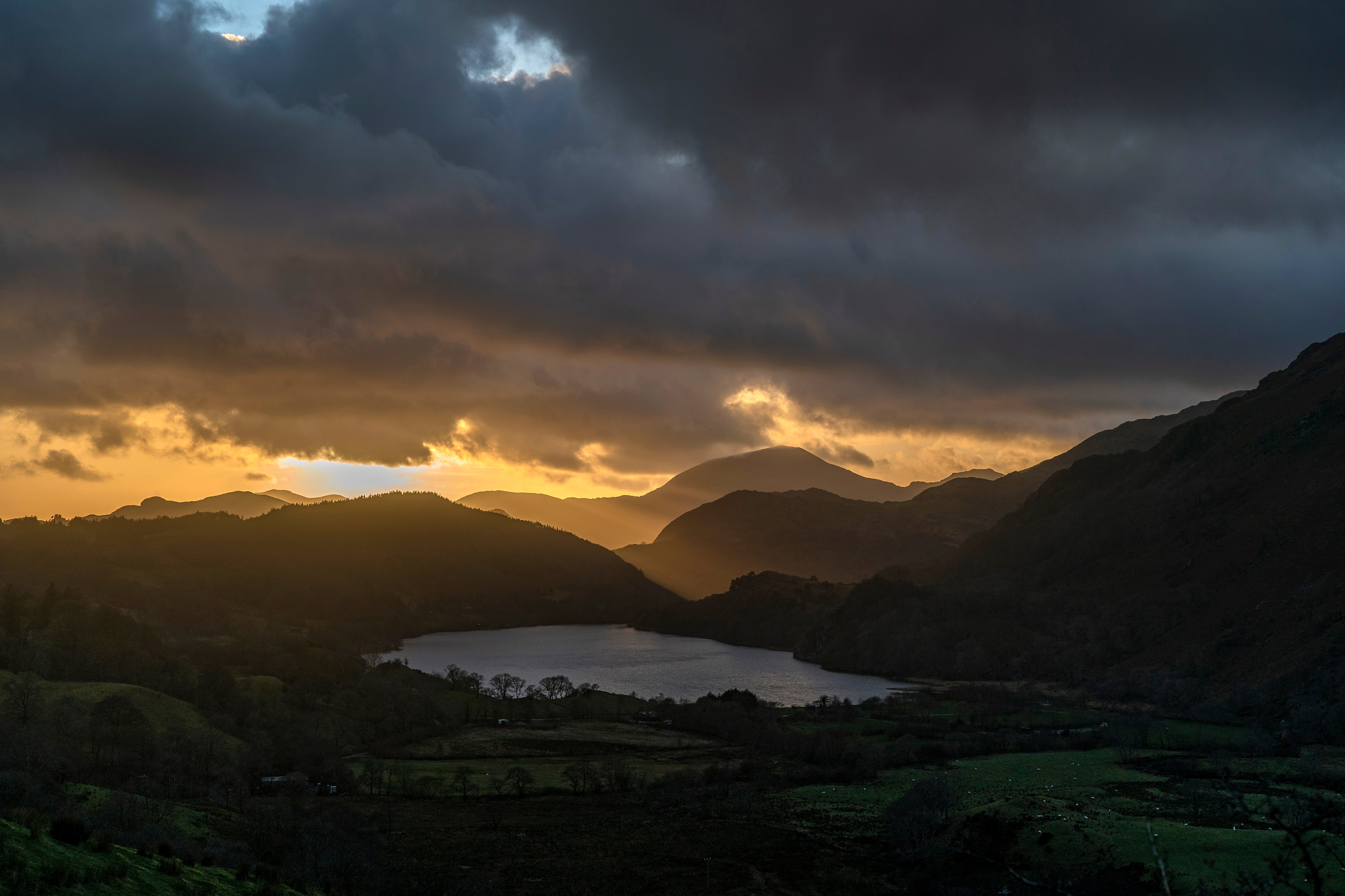 The alarm was raised after the man failed to return to the Pen-y-Pass youth hostel, in Snowdonia