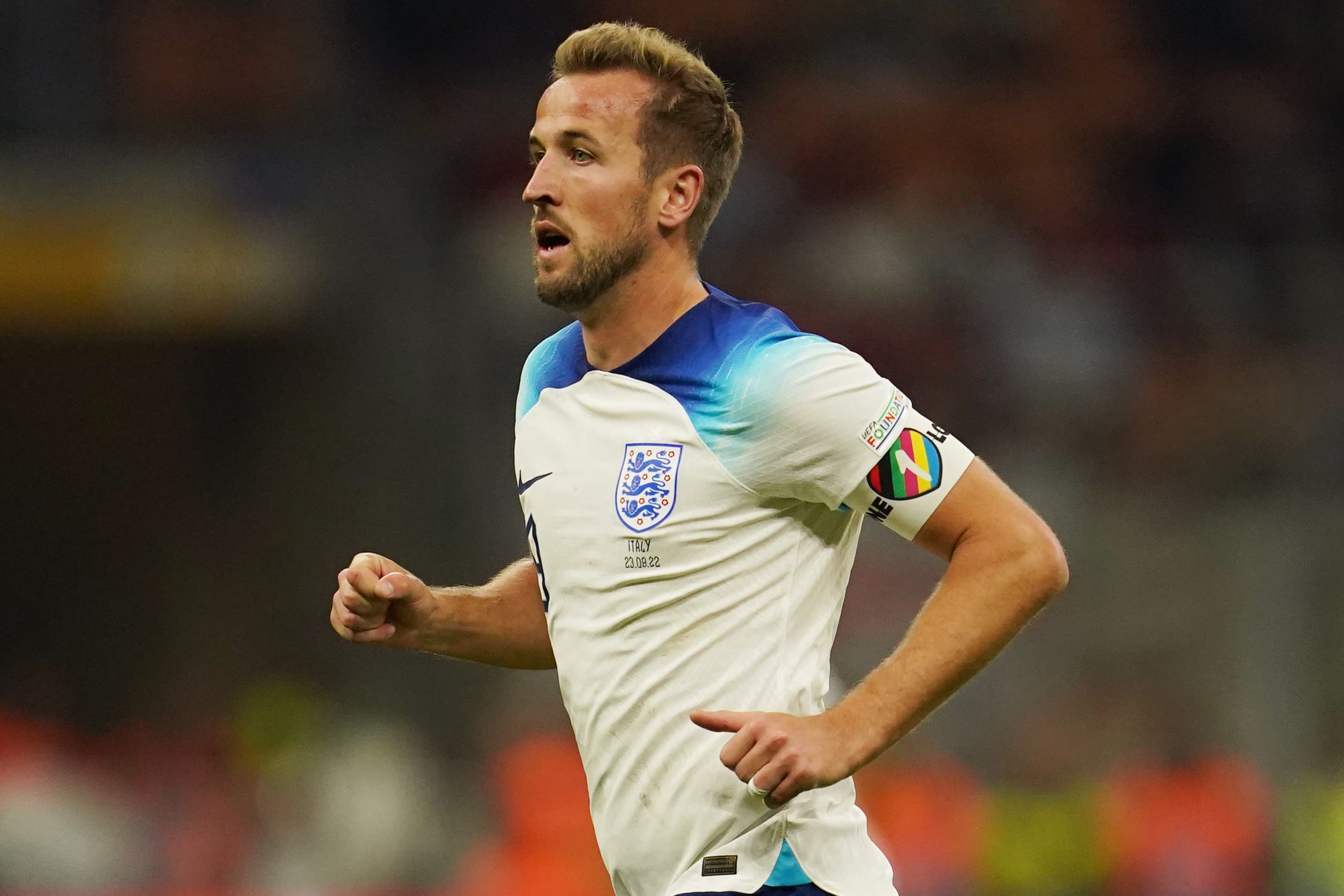 Harry Kane will no longer wear the OneLove armband