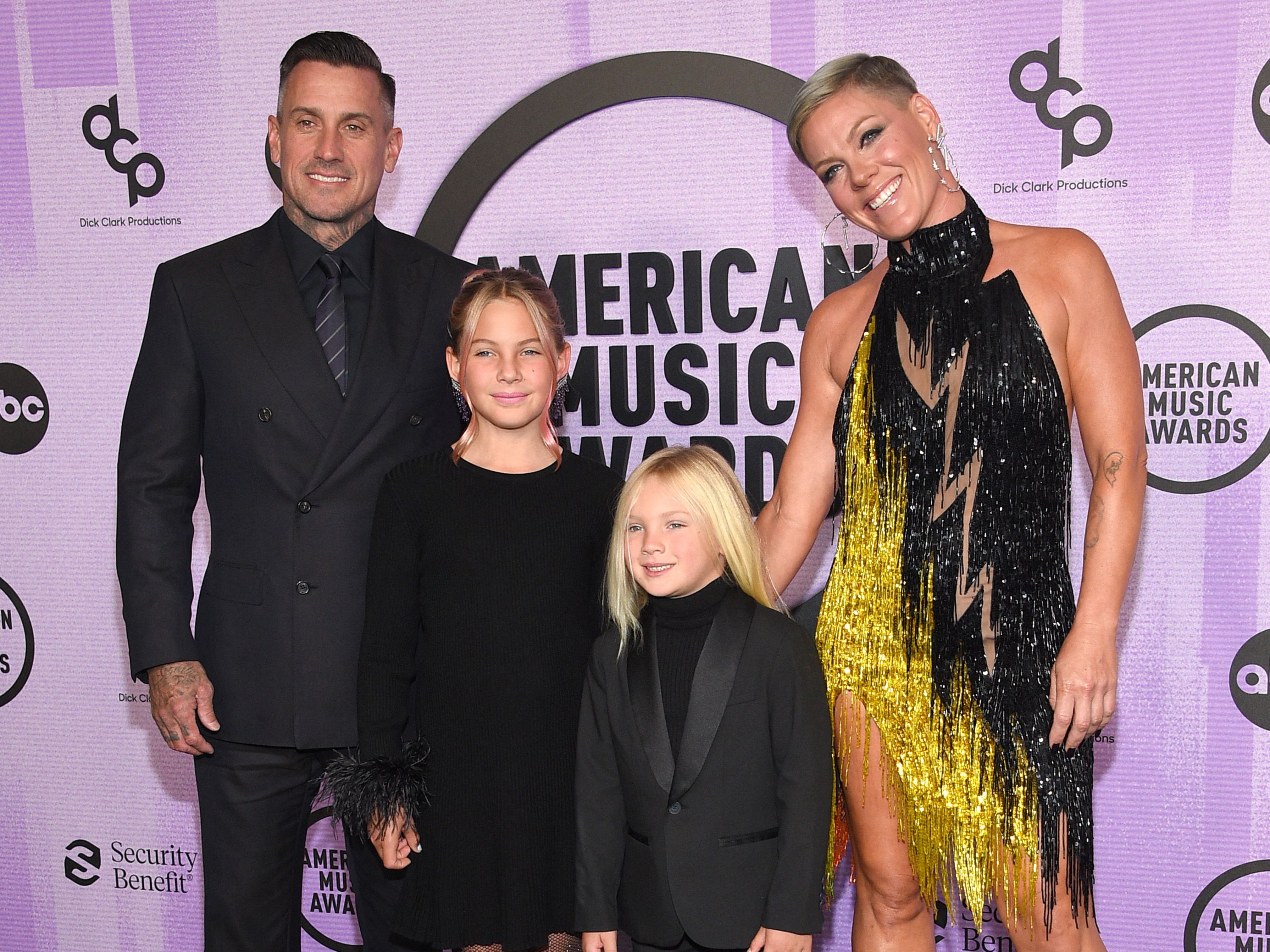 Pink and Carey Hart share two children: Willow, 13, and Jameson, 8