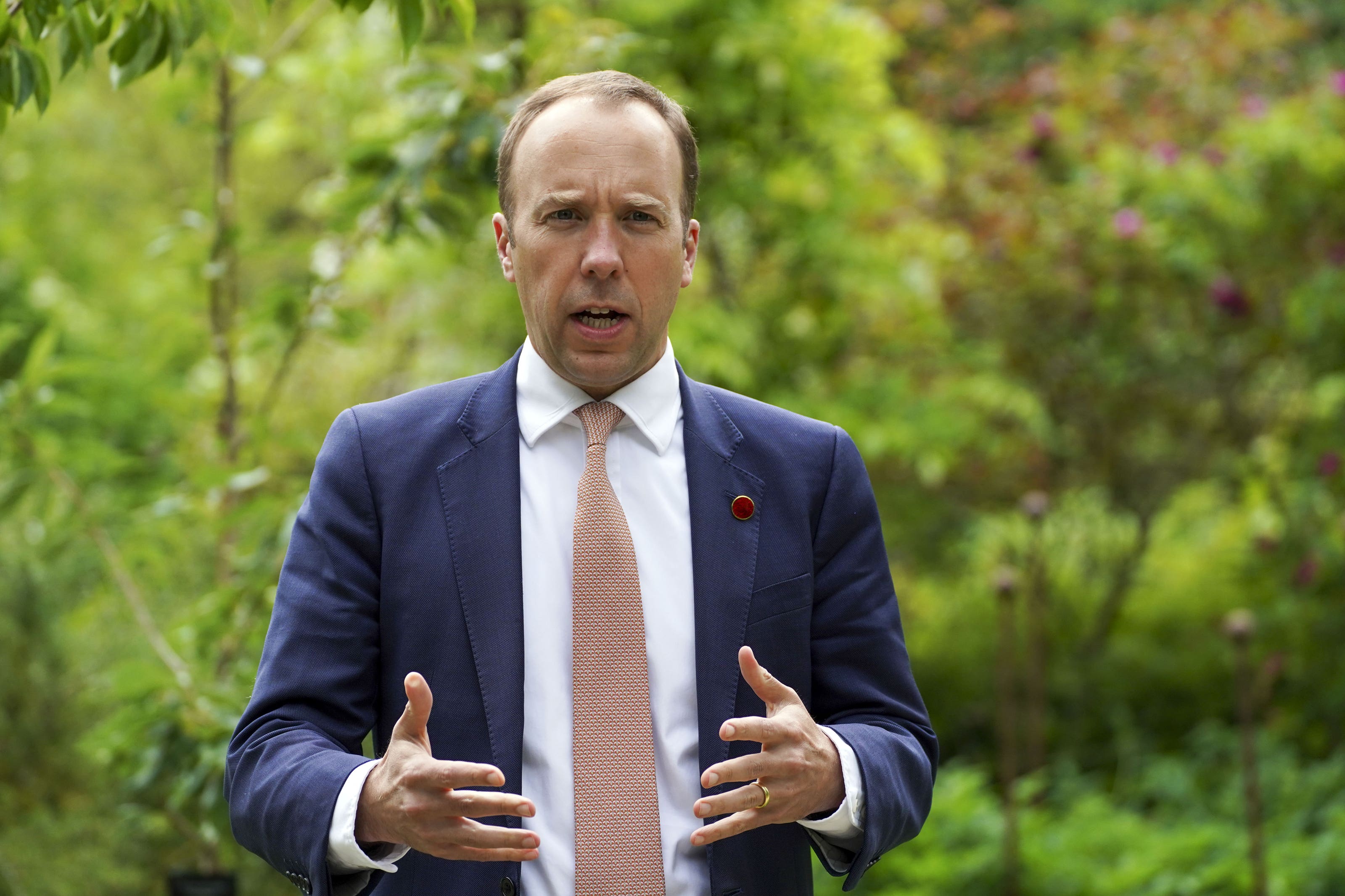 Matt Hancock (Steve Parsons/PA)