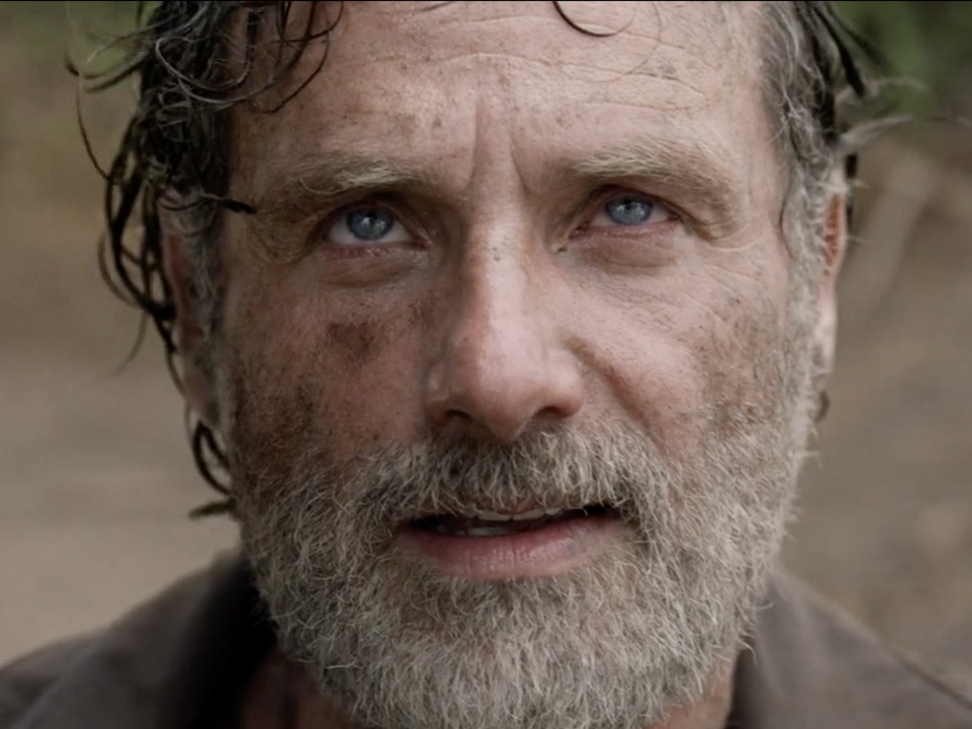 Andrew Lincoln as Rick Grimes in ‘The Walking Dead’