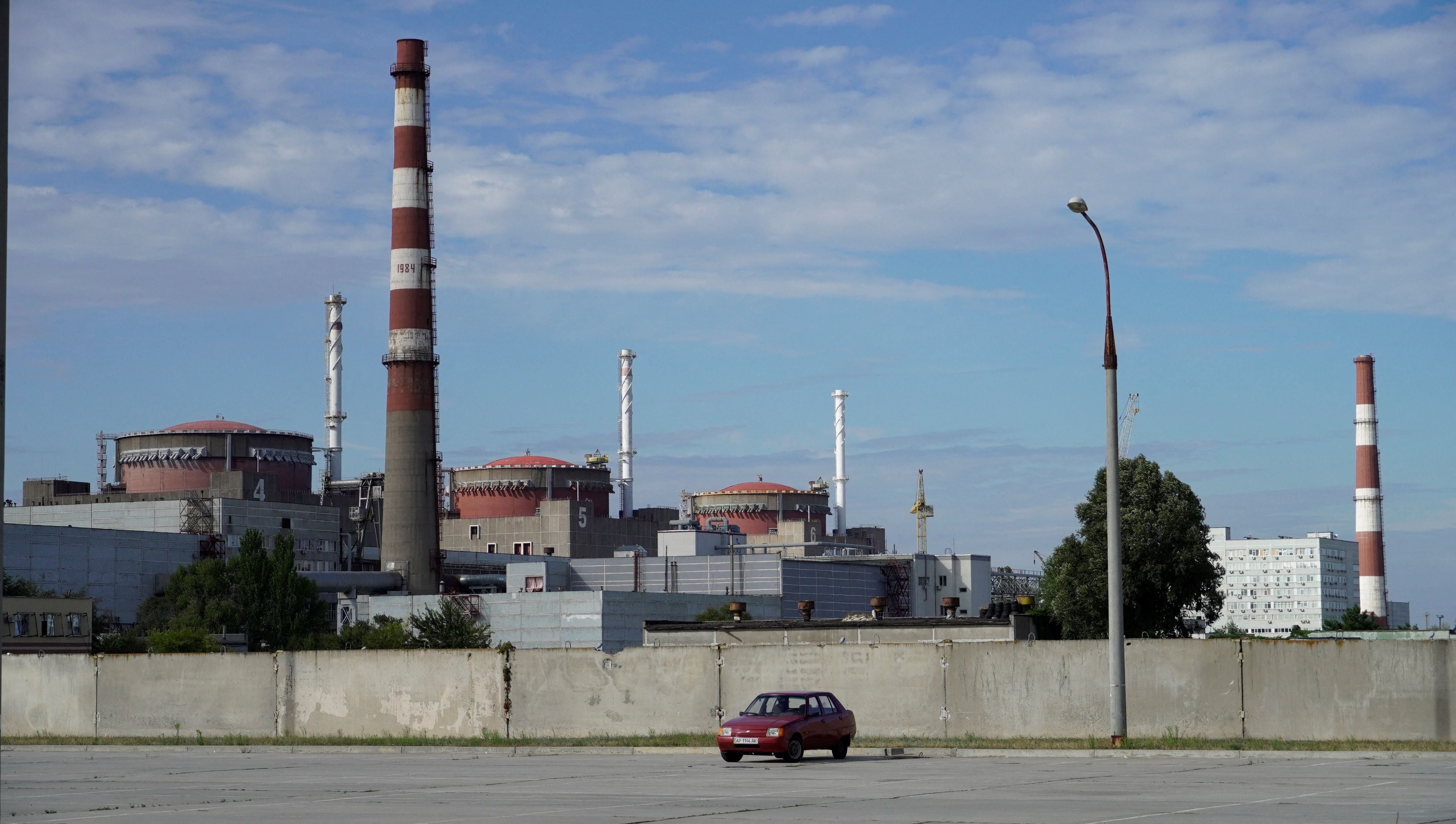 The Zaporizhzhia Nuclear Power Plant