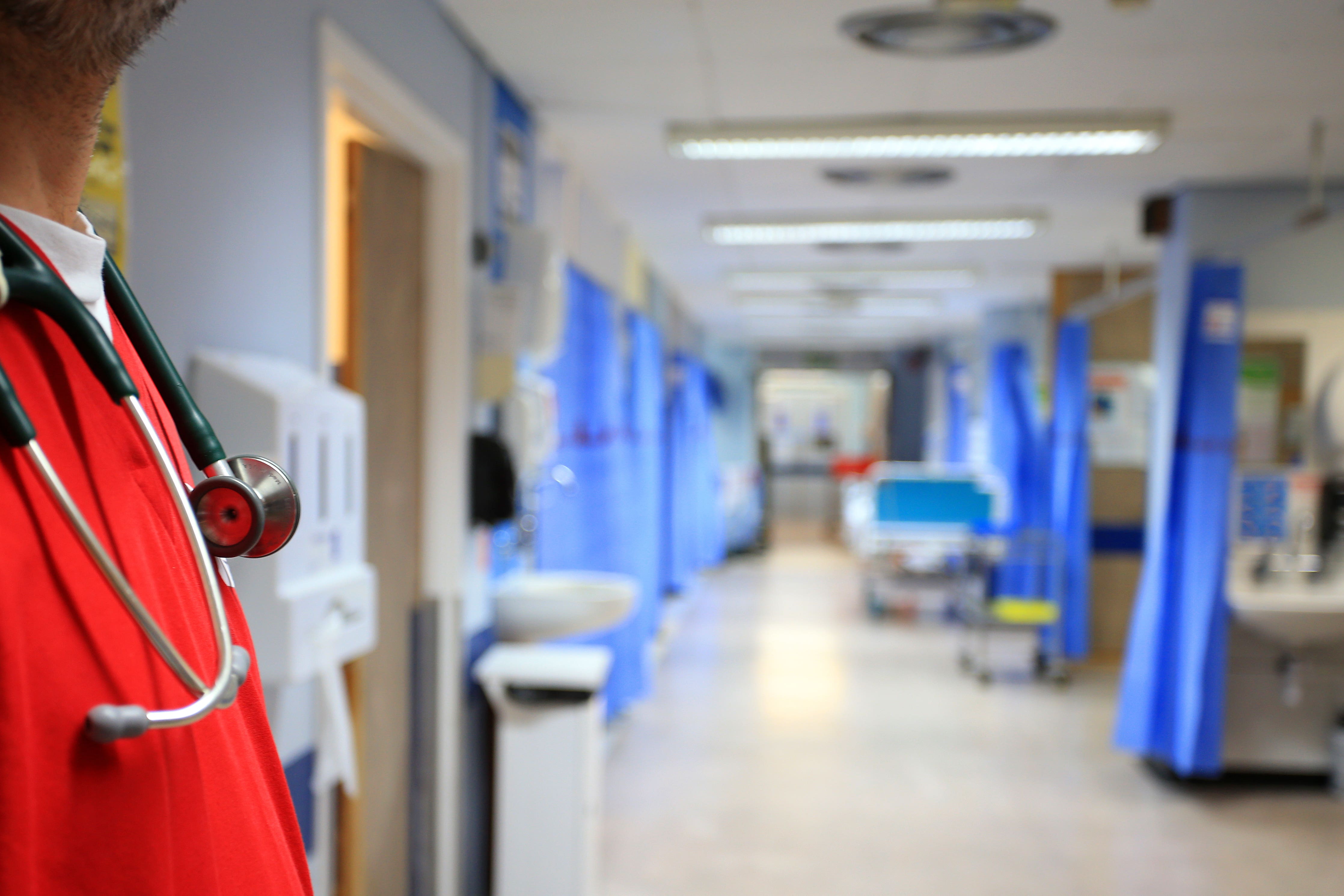 An NHS hospital ward