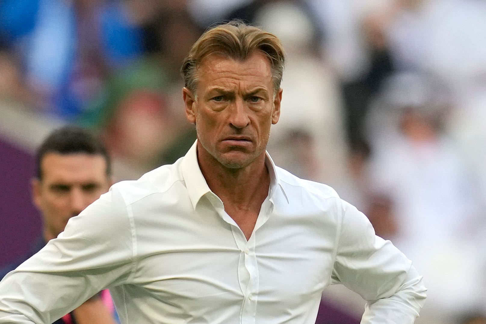 Saudi Arabia head coach Herve Renard saw his side stun Argentina (Ricardo Mazalan/AP)