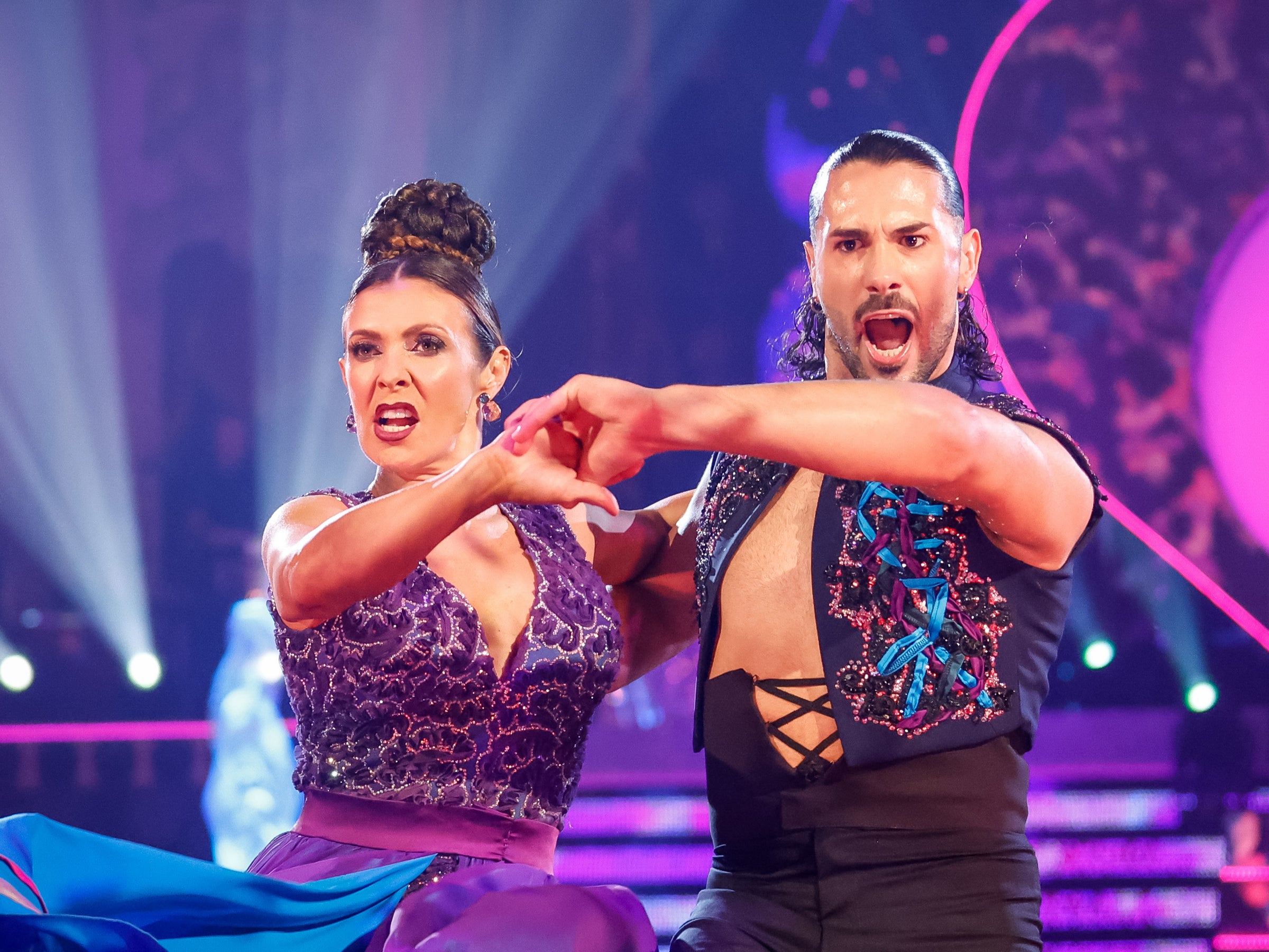 Kym Marsh and Graziano Di Prima on Strictly Come Dancing