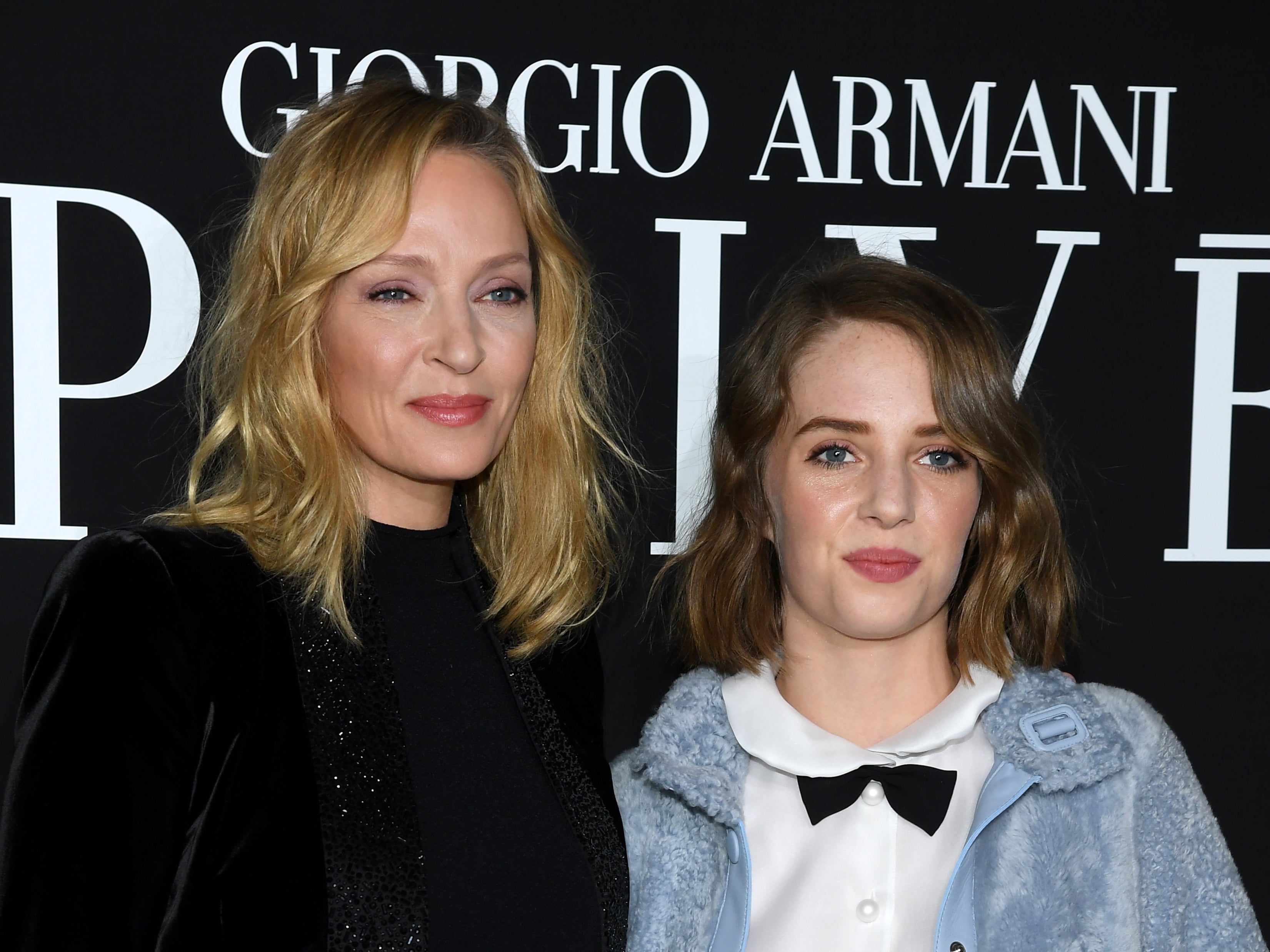 Uma Thurman with her daughter, ‘Stranger Things’ star Maya Hawke