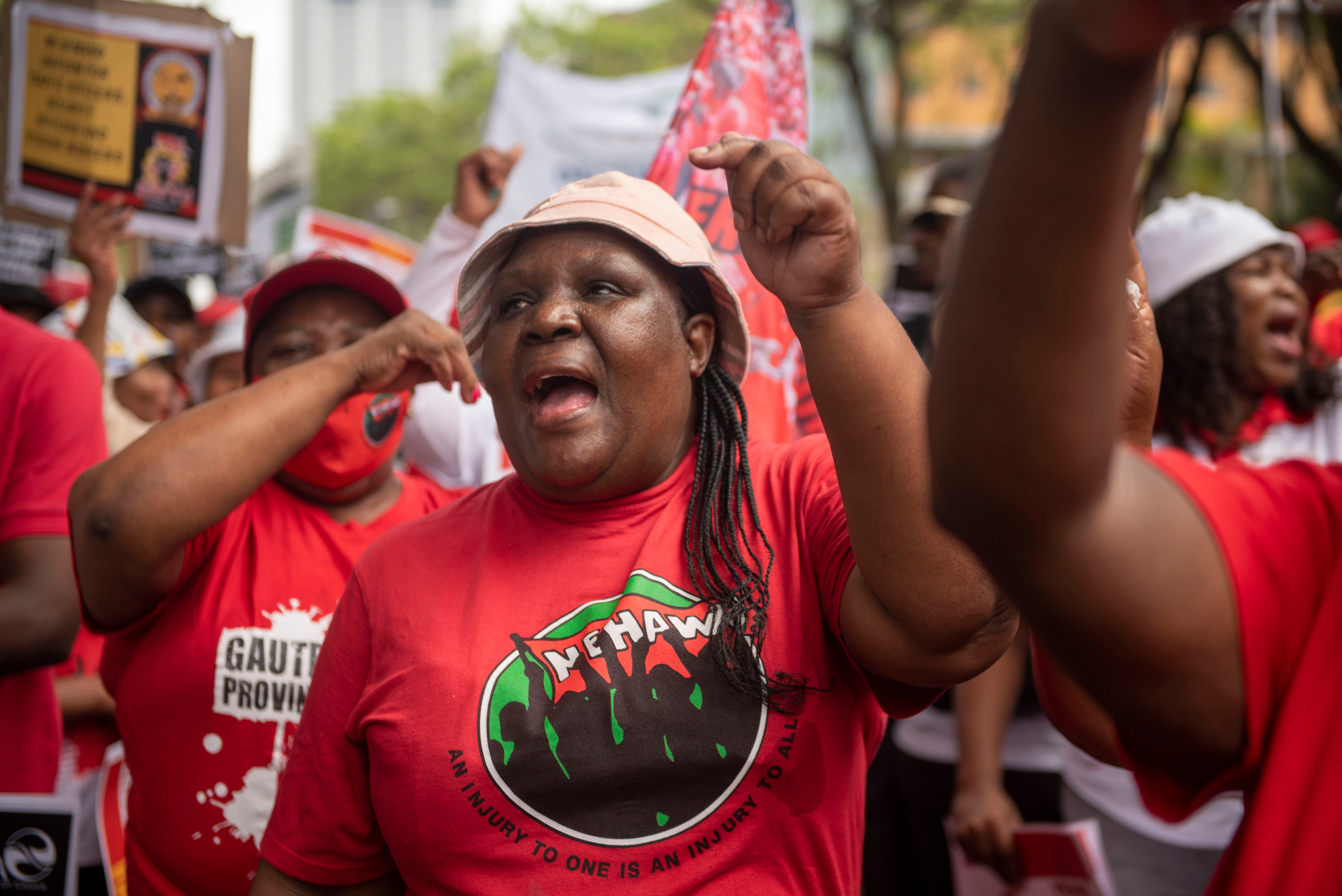 South Africa Strike