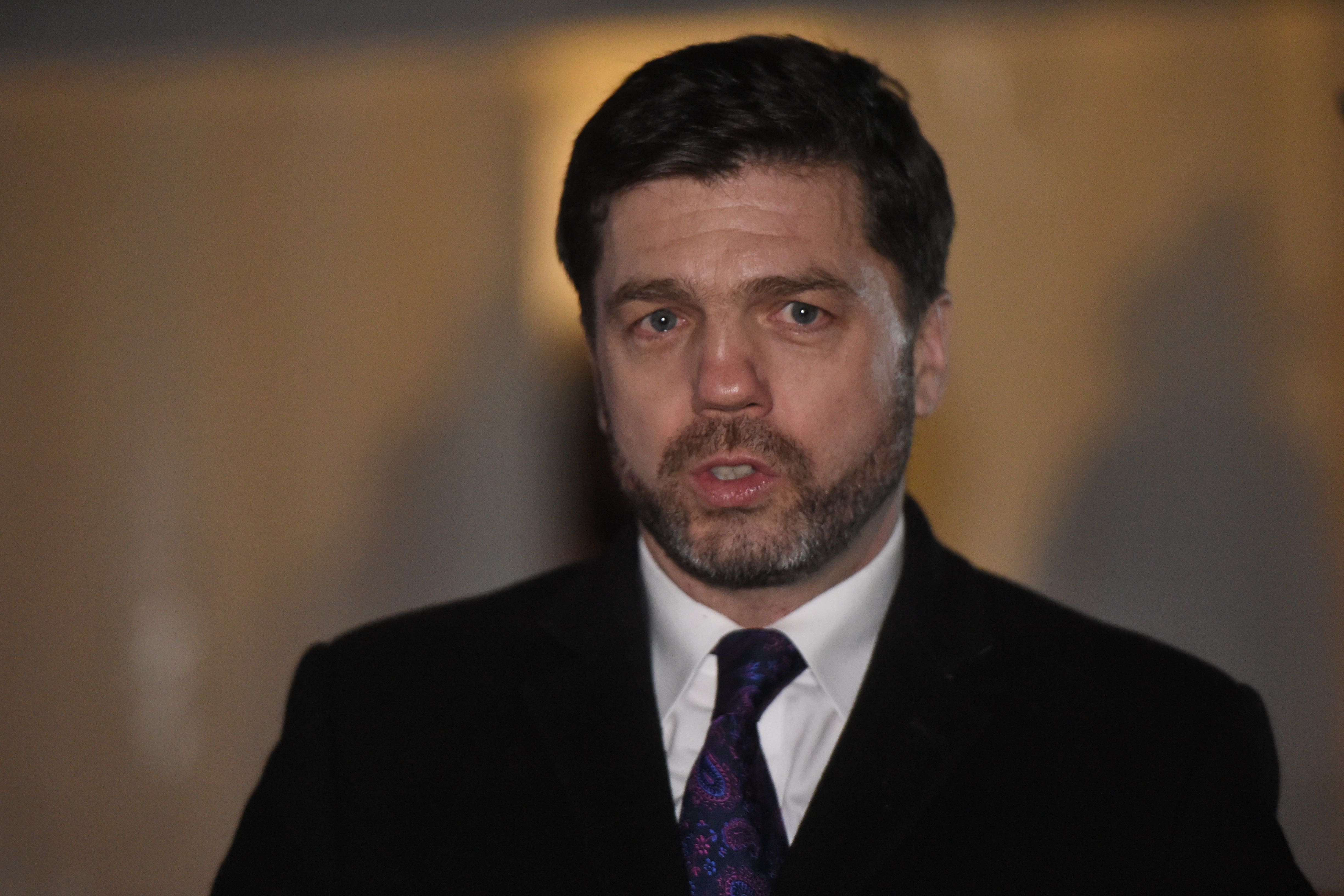 Former work and pensions secretary Stephen Crabb urged the Treasury to have a ‘more honest discussion’ on the Government’s manifesto promise (PA)