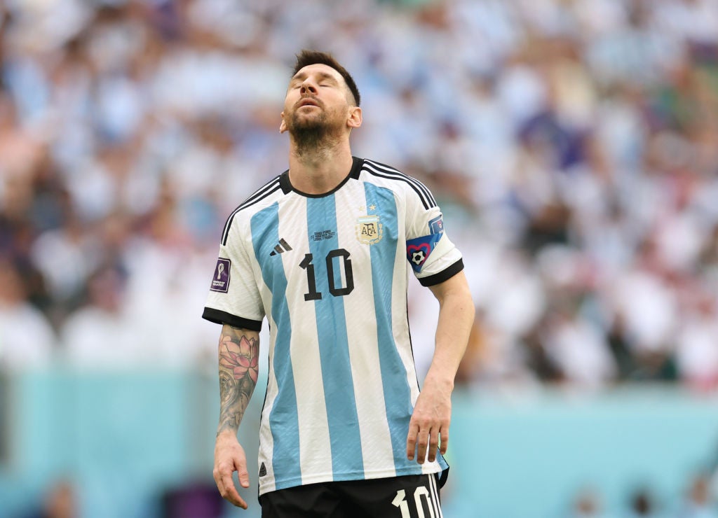 Messi and Argentina will face Mexico on Saturday in a must-win game