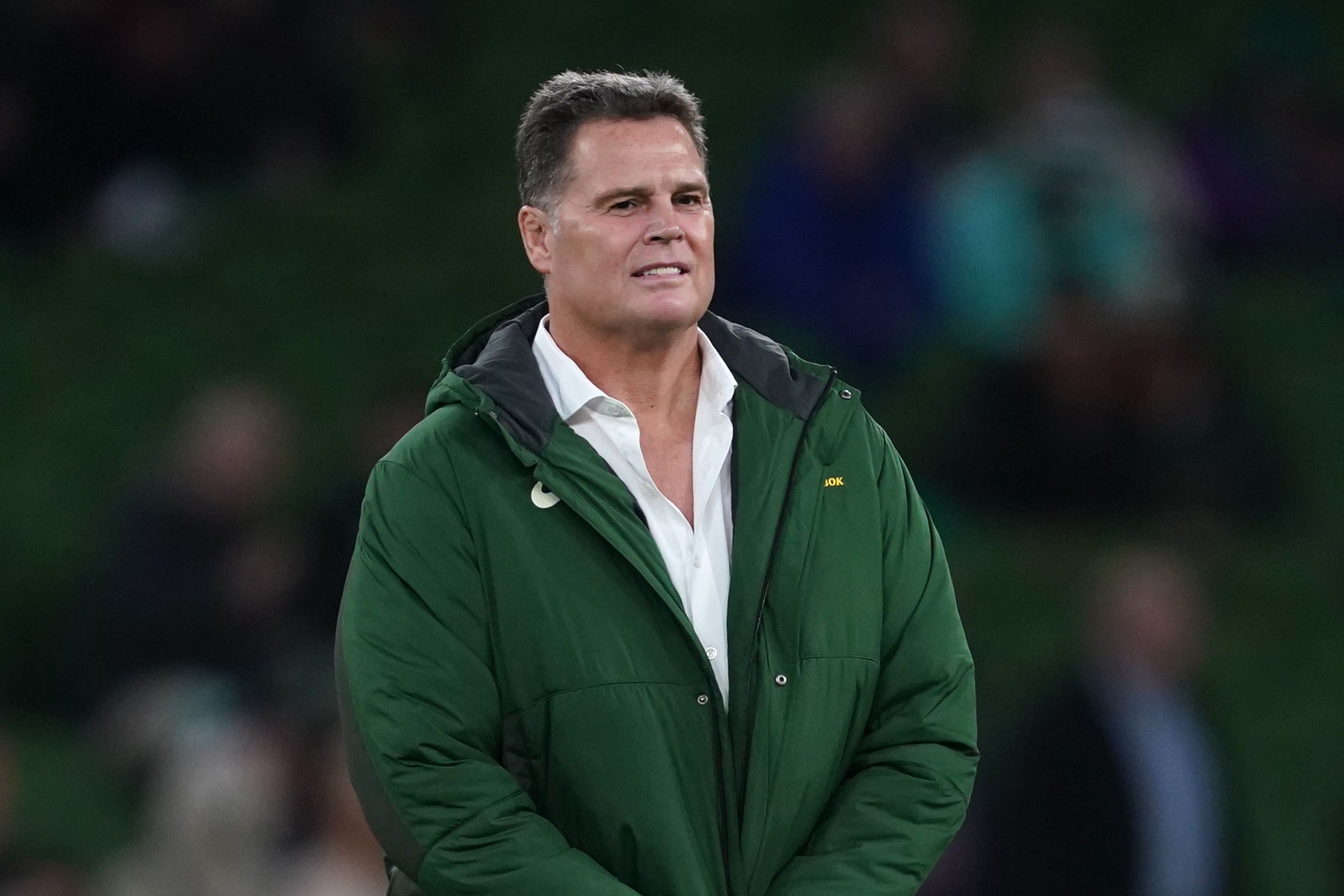 Rassie Erasmus is banned from Twickenham on Saturday (Brian Lawless/PA)