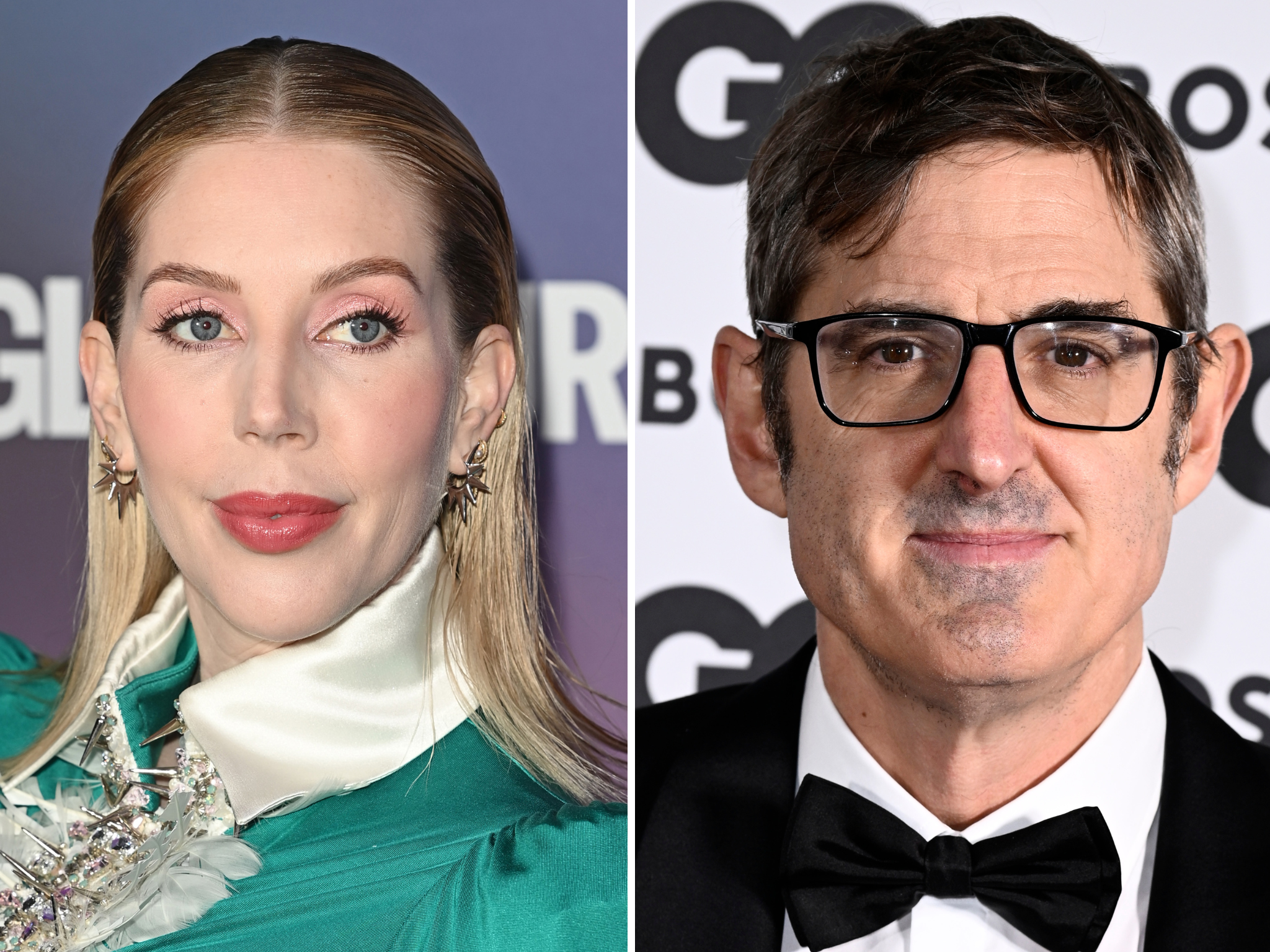 Katherine Ryan and Louis Theroux