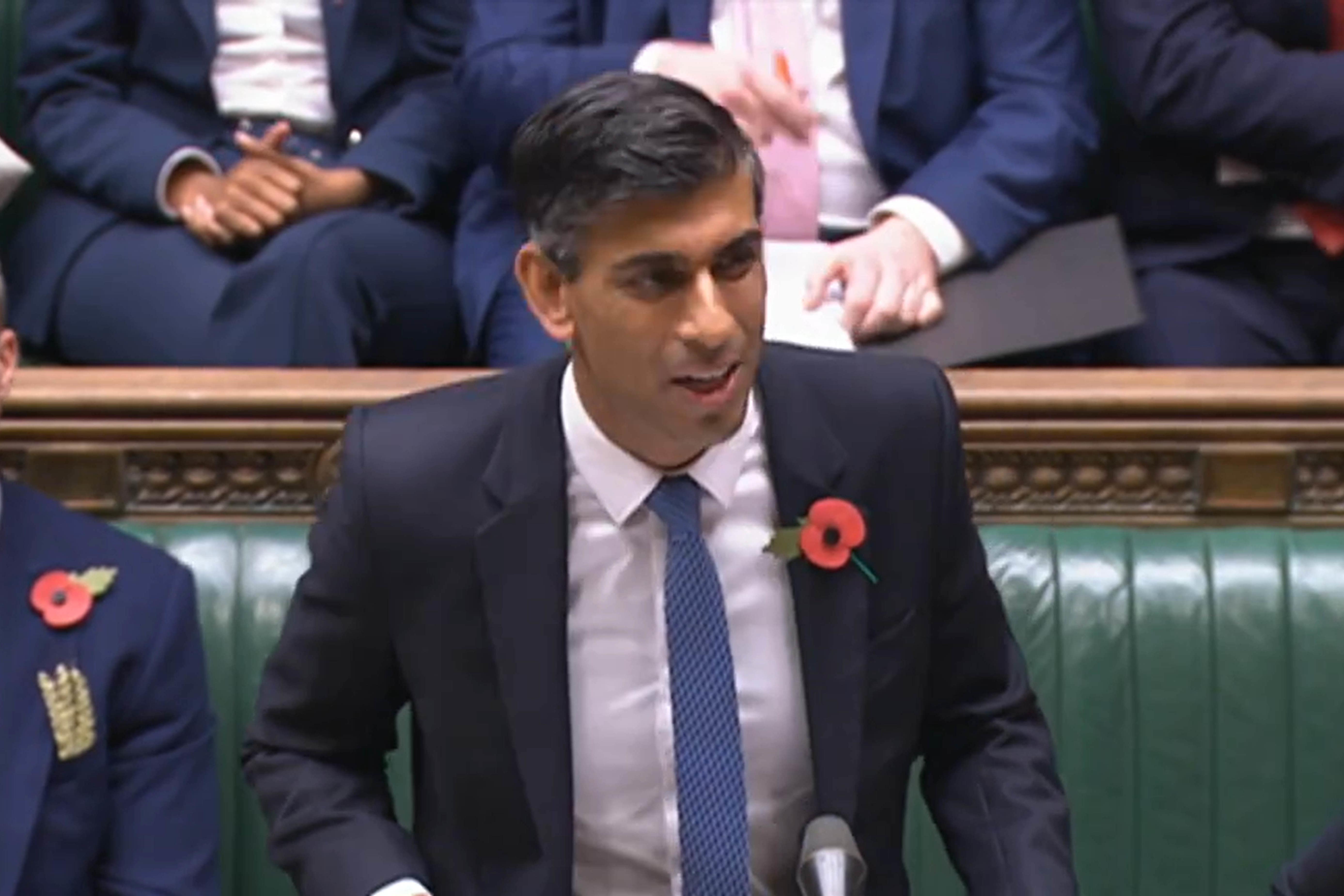 Prime Minister Rishi Sunak (House of Commons/PA)