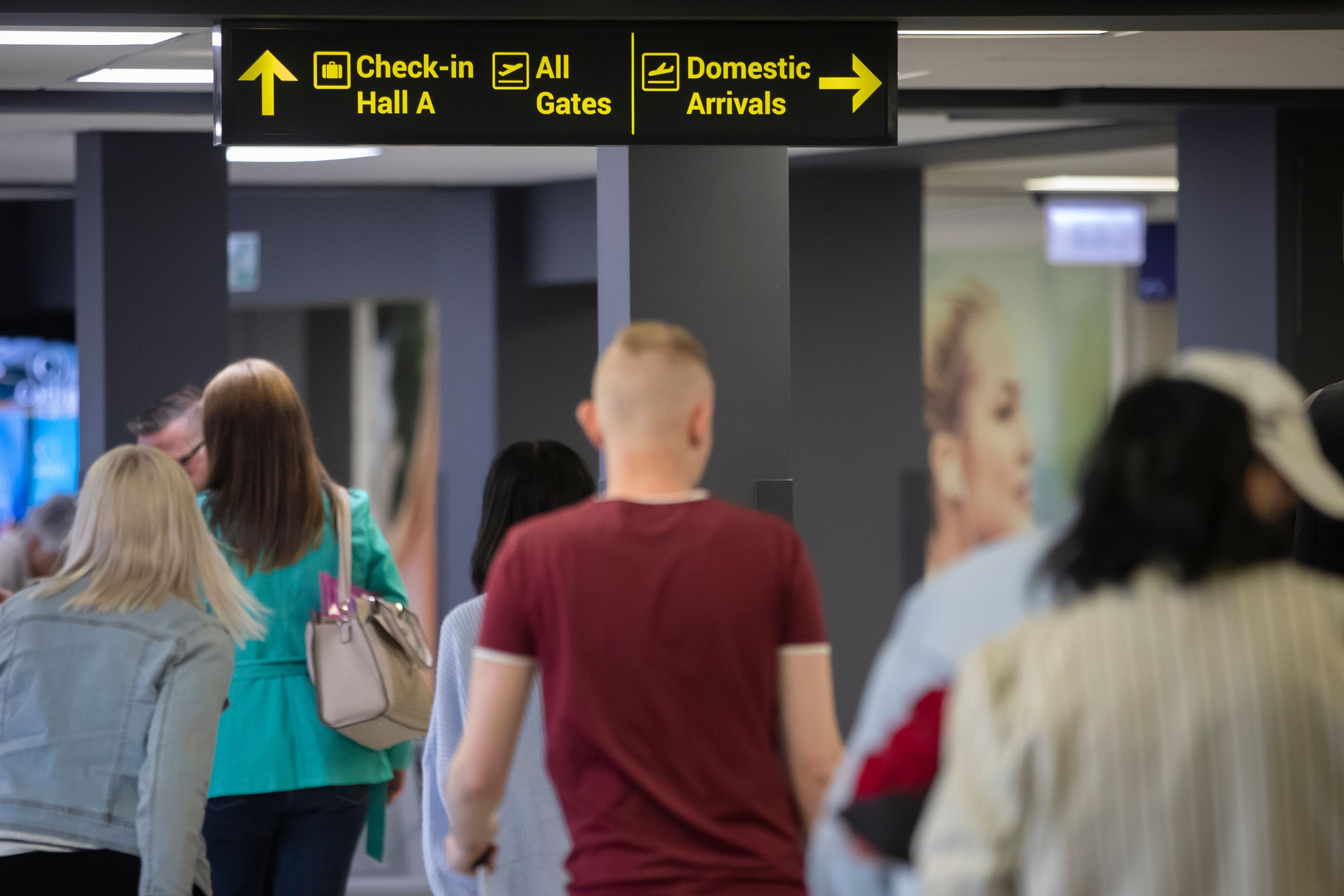 Leeds Bradford has been named the UK’s worst airport for security queues (Danny Lawson/PA)