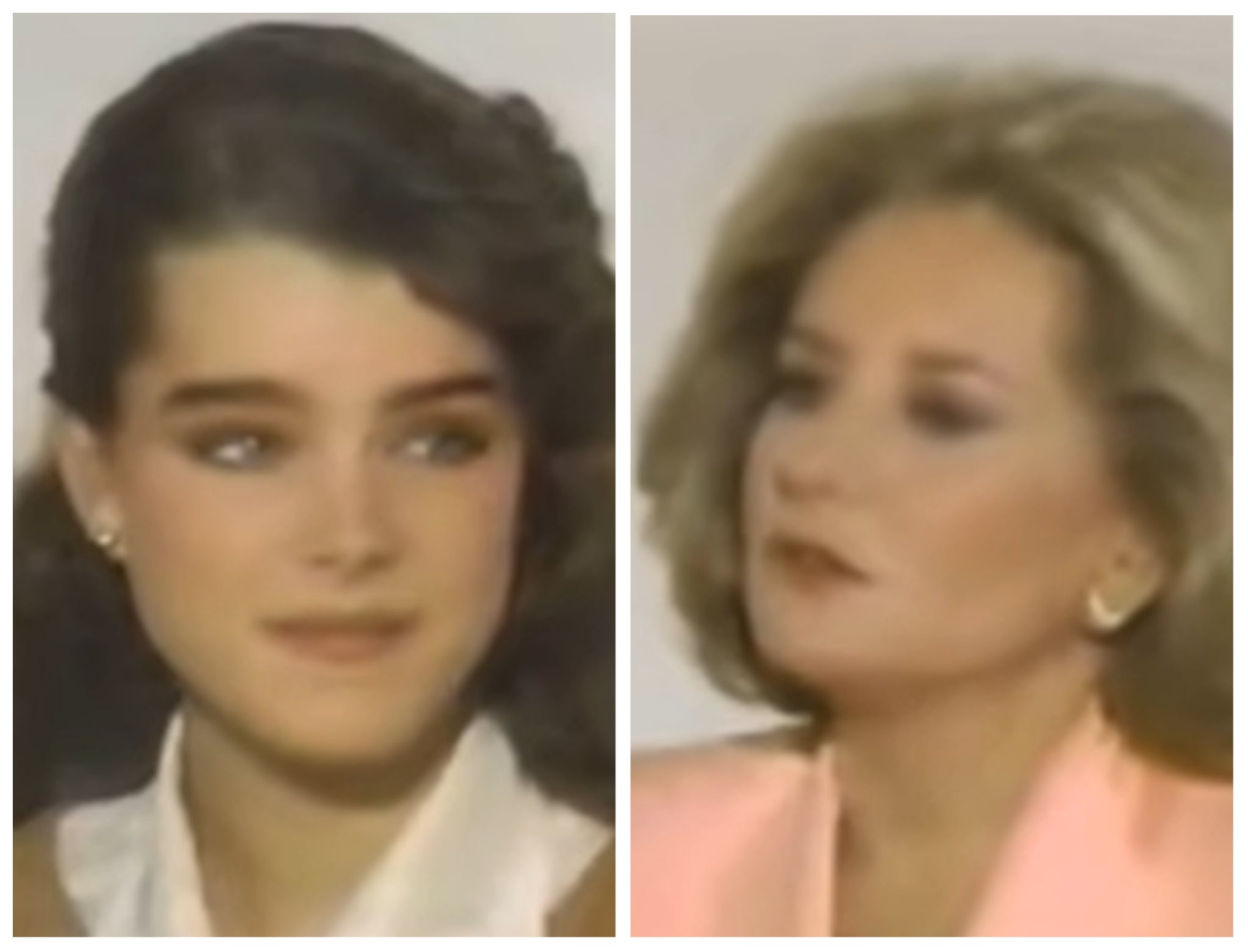 Brooke Shields was grilled by Barbara Walters when she was 15 years old