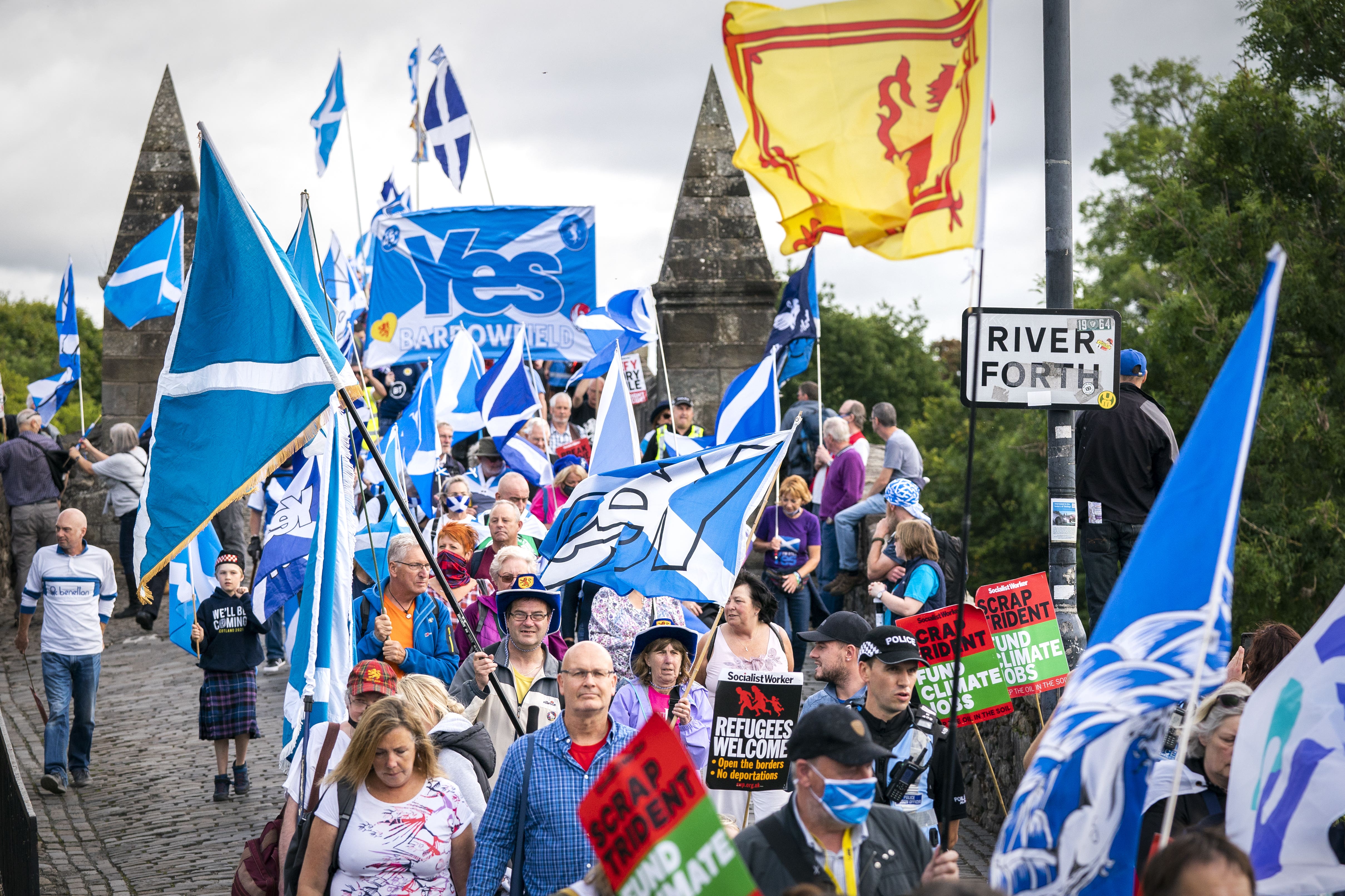 The Supreme Court ruled on the possibility of another independence referendum on Wednesday (Jane Barlow/PA)