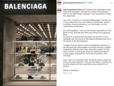 Photographer behind Balenciaga ad featuring children holding ‘BDSM’ teddy bears breaks silence