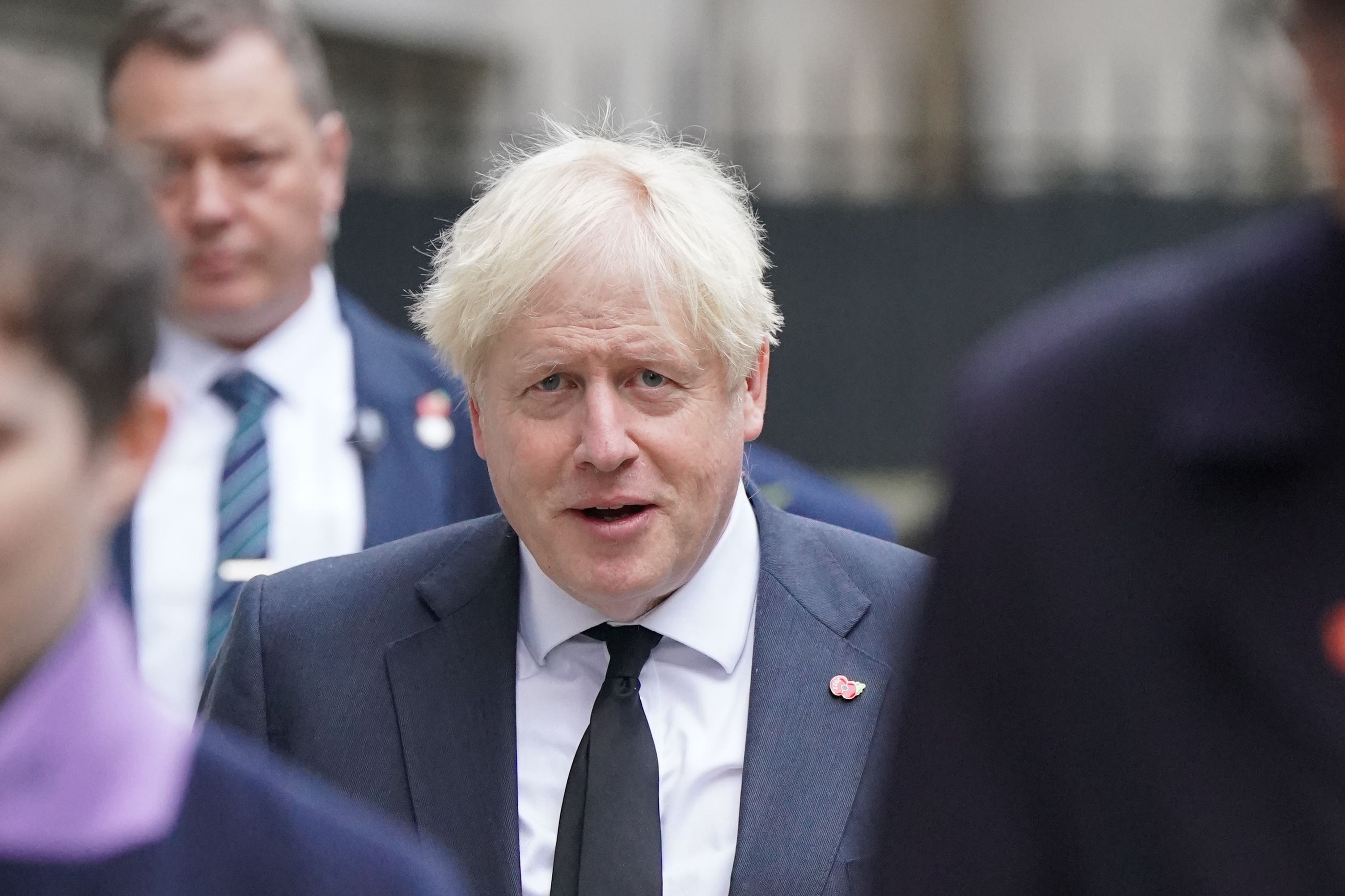 Former prime minister Boris Johnson (Jonathan Brady/PA)