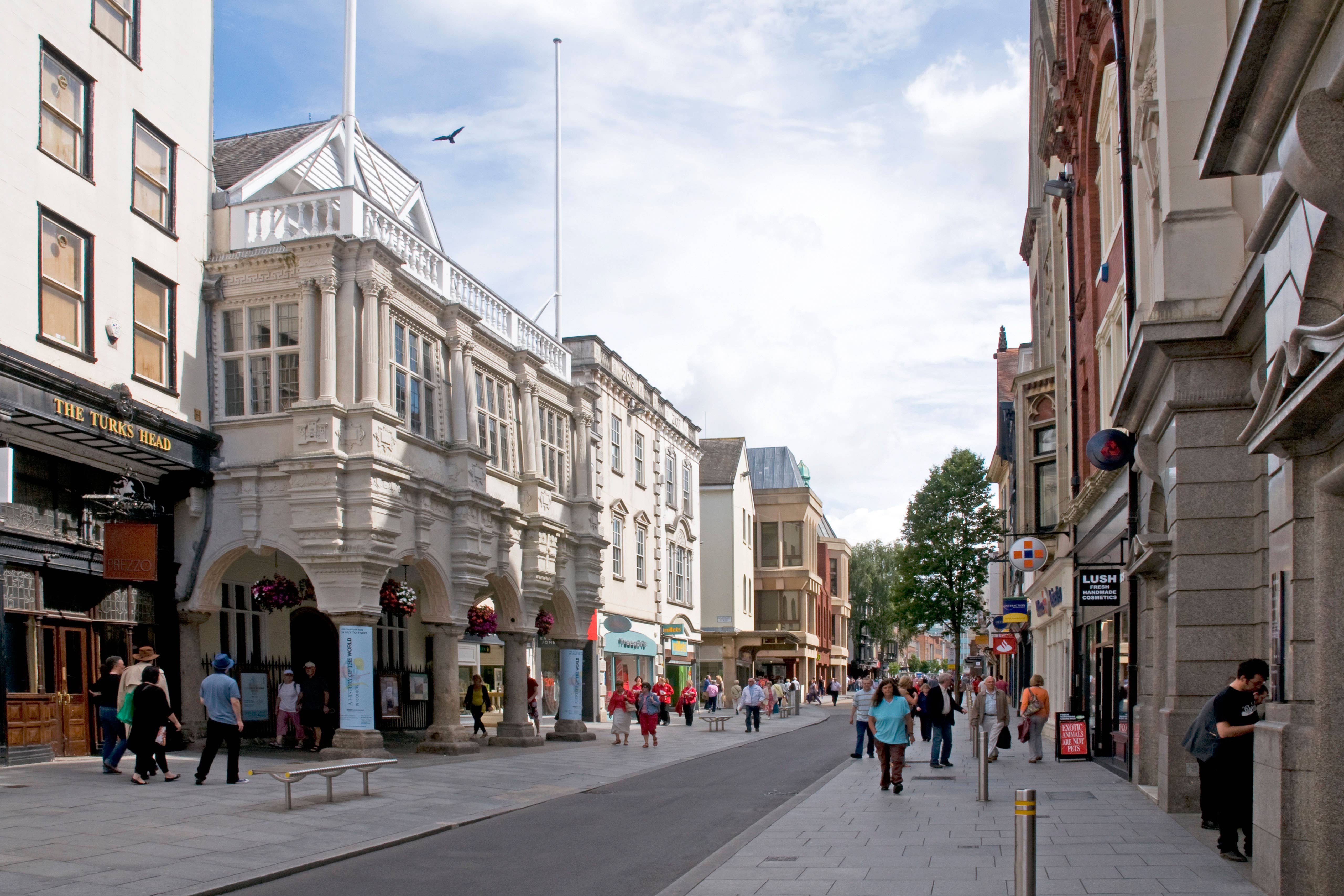 Exeter saw one of the biggest proportions of homes reducing in value in January to June 2024, according to Zoopla