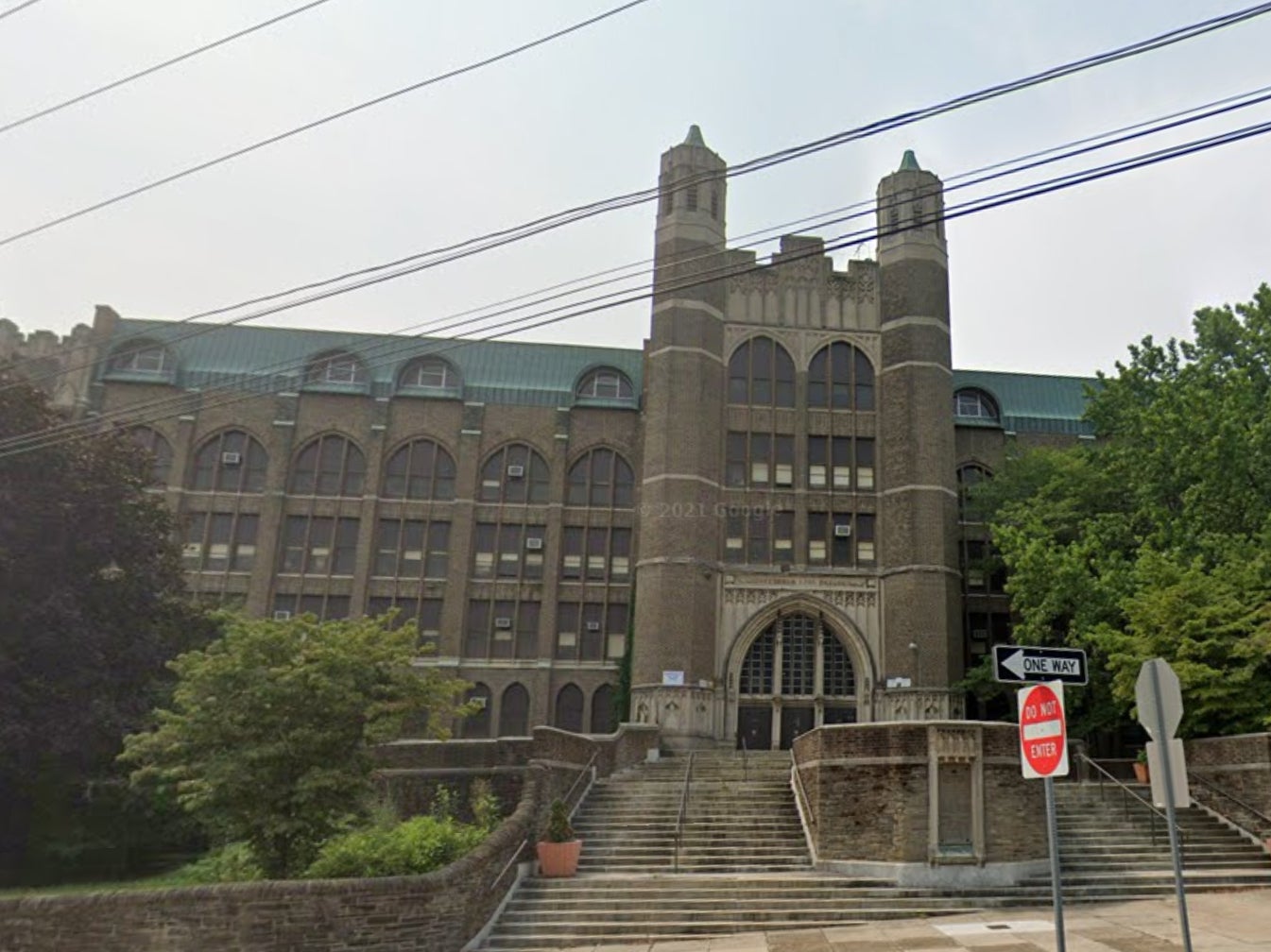 Overbrook High School in Philadelphia, Pennsylvania