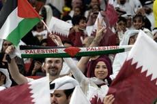 Israeli-Palestinian conflict catches up with Qatar World Cup